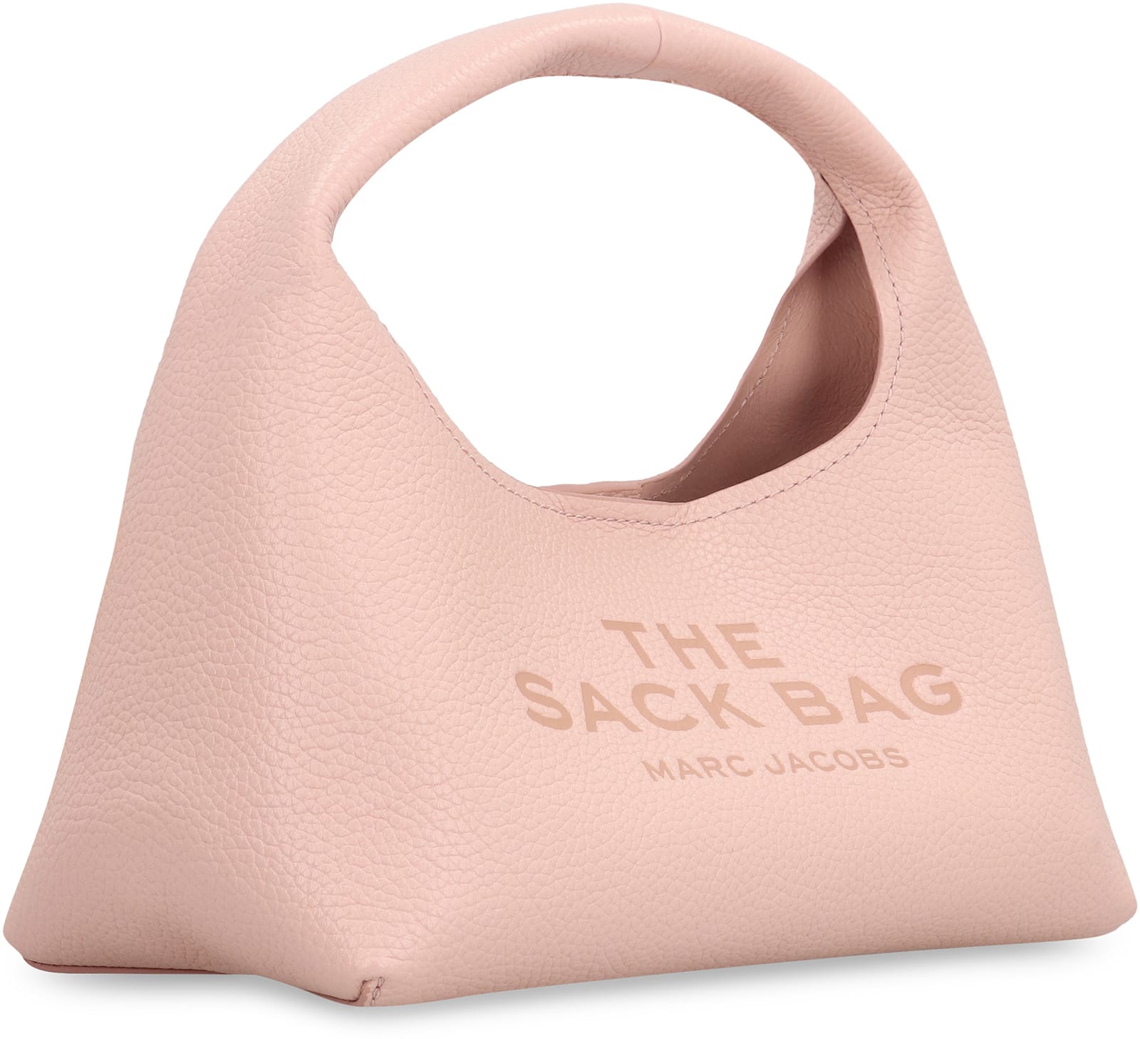 Shop Marc Jacobs The Mini Sack Bag Leather In Pink