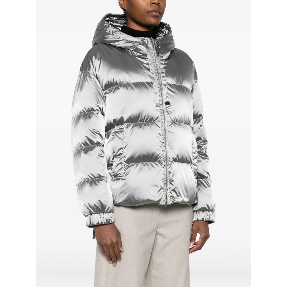 Max Mara The Cube Polyester Jackets In Gray