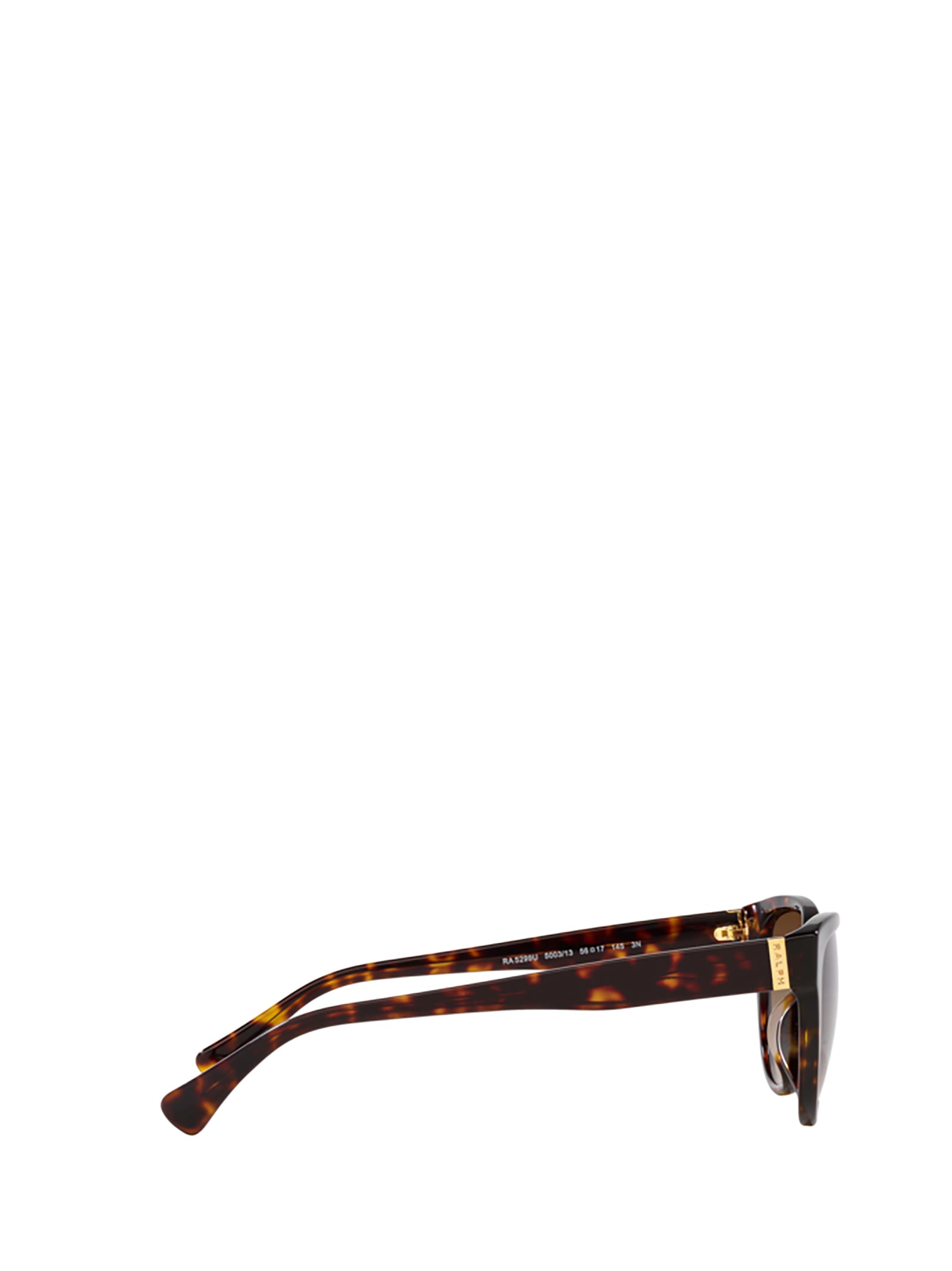 Shop Polo Ralph Lauren Ra5299u Shiny Dark Havana Sunglasses