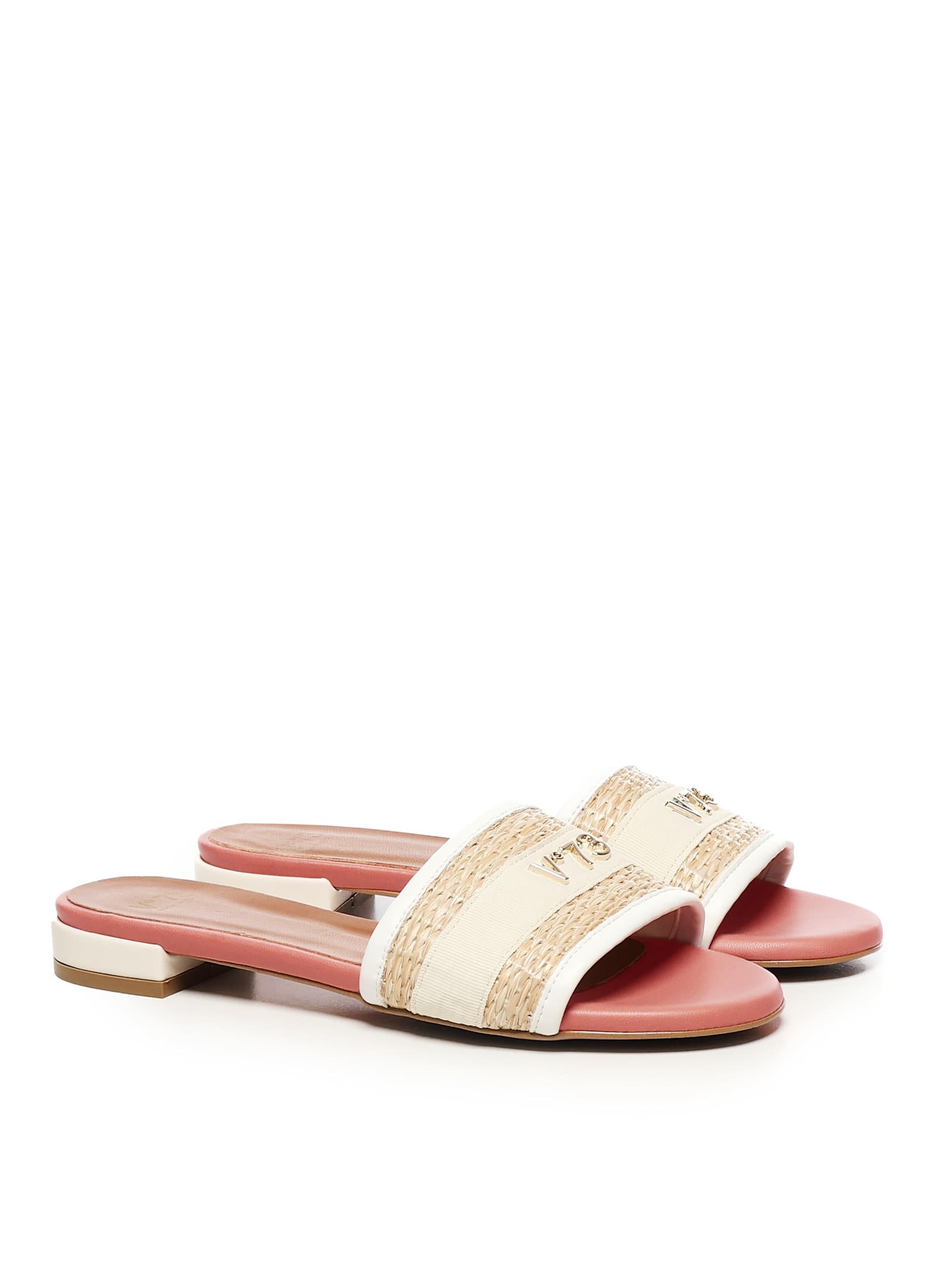 V73 Ciabatte Janette Open-toe Flat Sandals