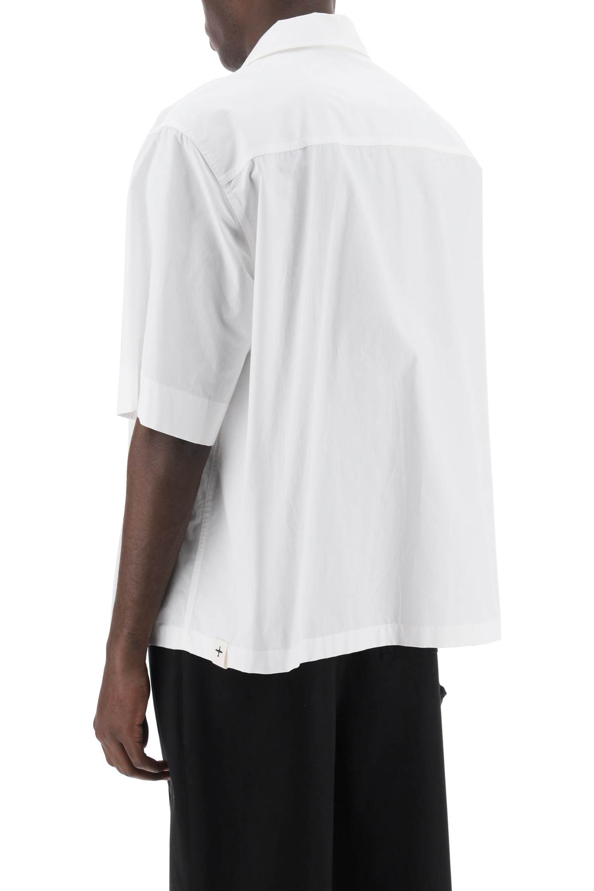 Shop Jil Sander Short-sleeved Boxy Fit In Optic White (white)