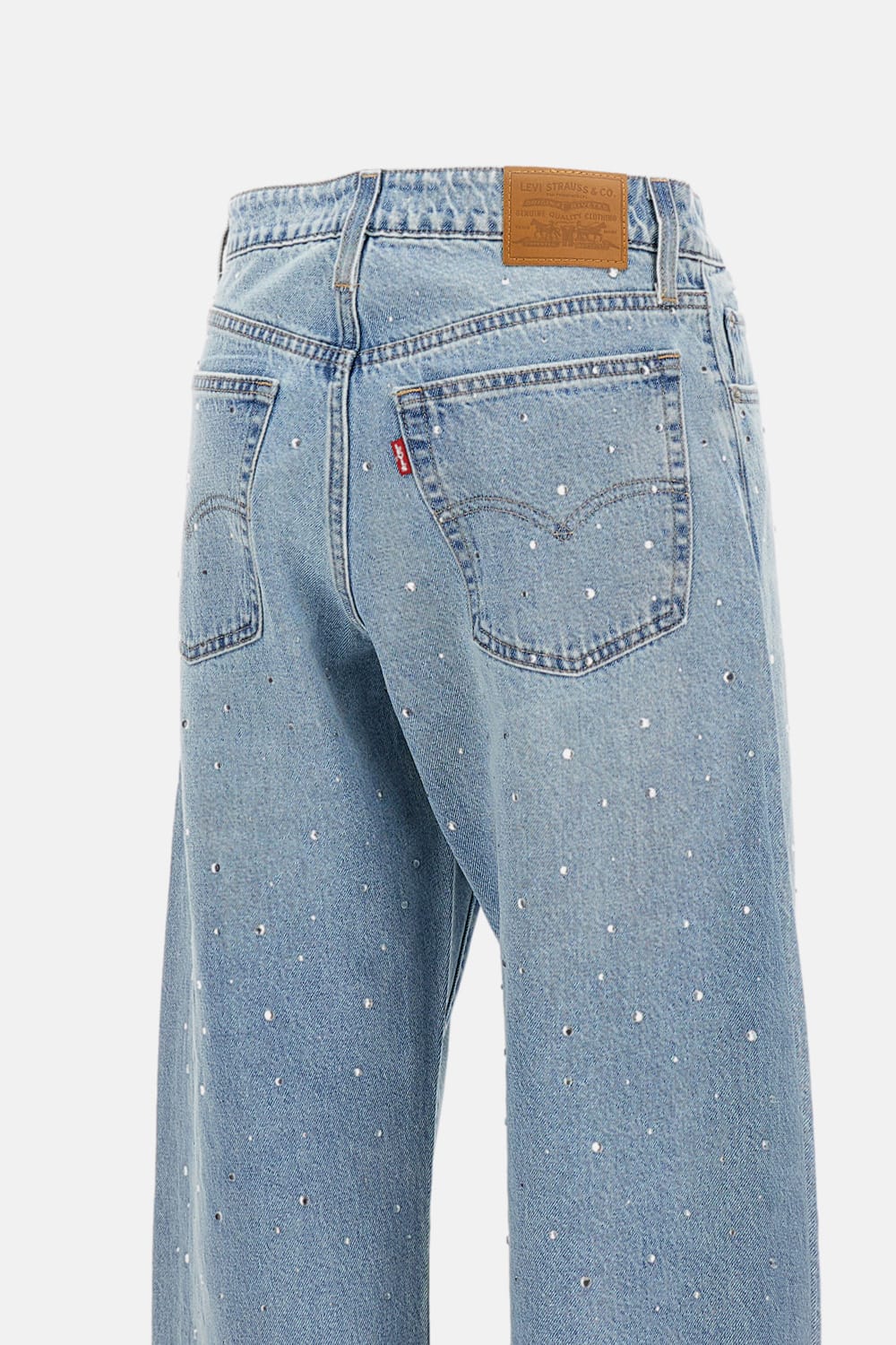 Levi's Jeans Baggy Dad Barrel Dazzle In Blue