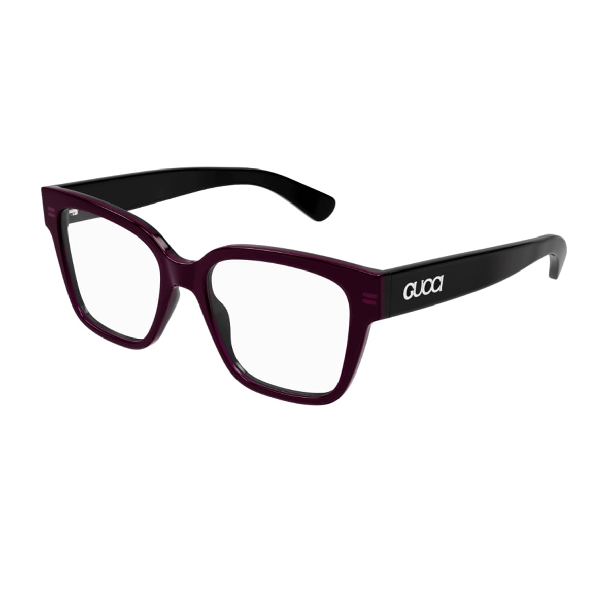Gucci Gg1791o Linea Name Of Brand 007 Black Burgundy Glasses In Black