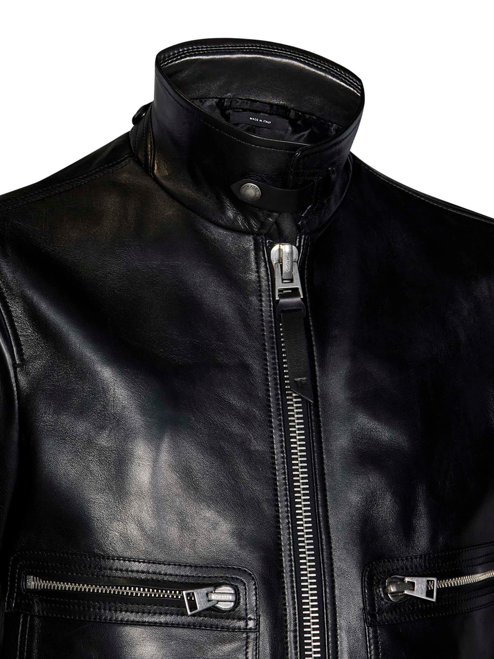 Shop Tom Ford Jacket In Black