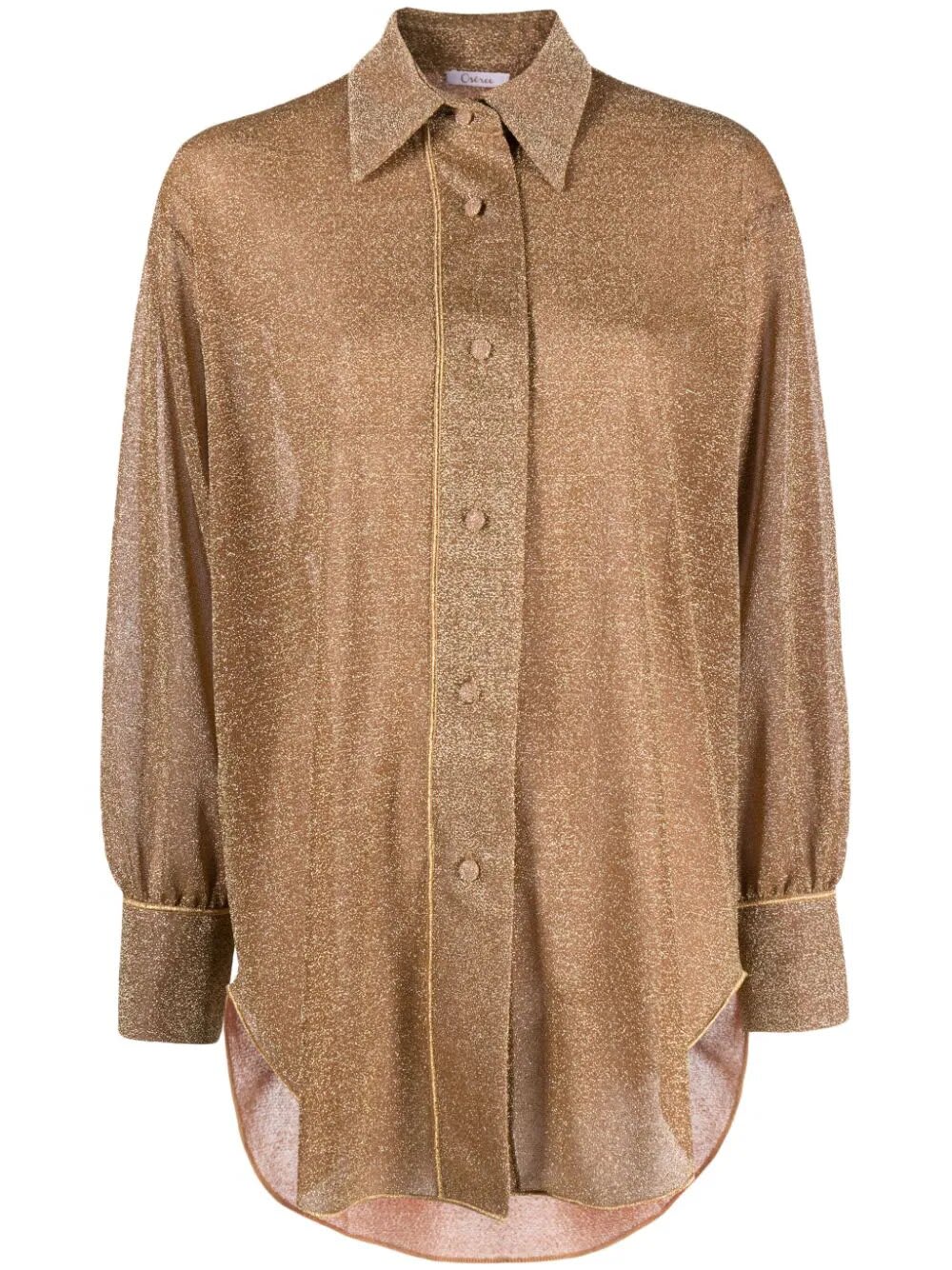 Oseree Camicia Lumiere Long In Toffee