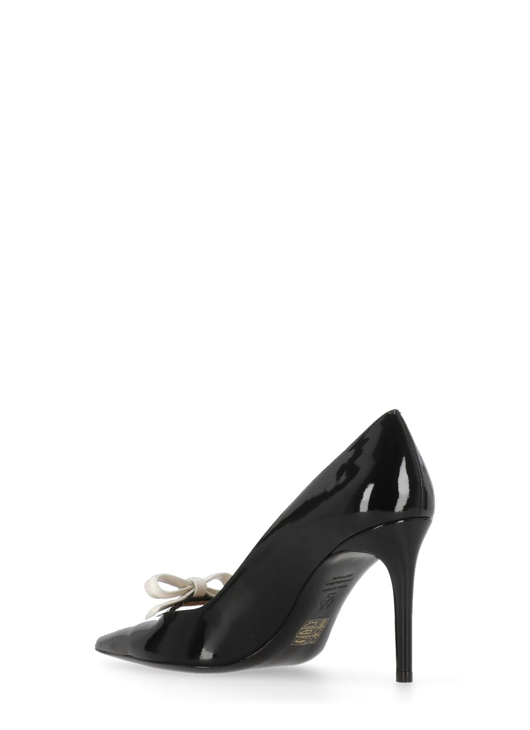 Stuart Weitzman Felicity Bow Pumps In Black