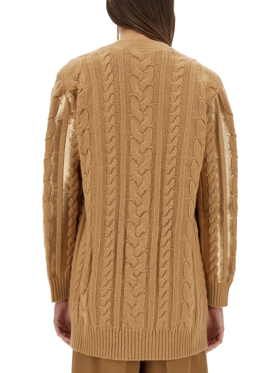 Max Mara Mirco Sweaters And Cardigans Brown In Brown