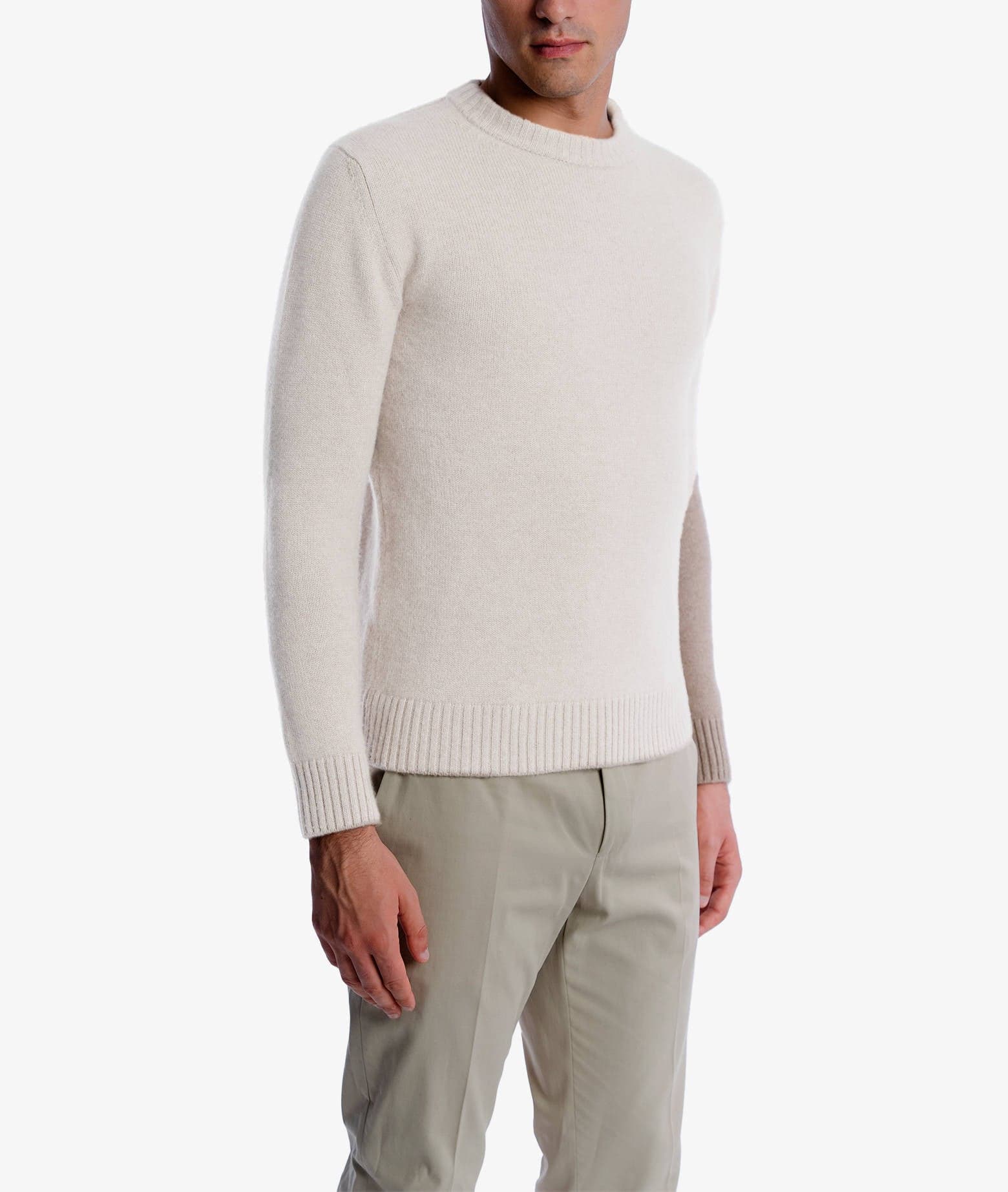 Larusmiani Sweater Pink Panther Sweater In White
