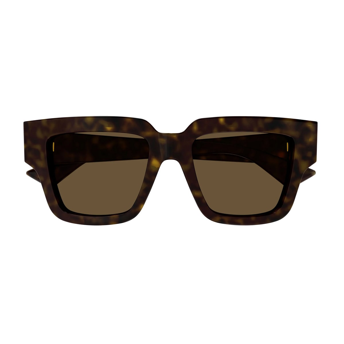 Bottega Veneta Bv1276s Tri-fold-line New Classic 002 Sunglasses In Marrone
