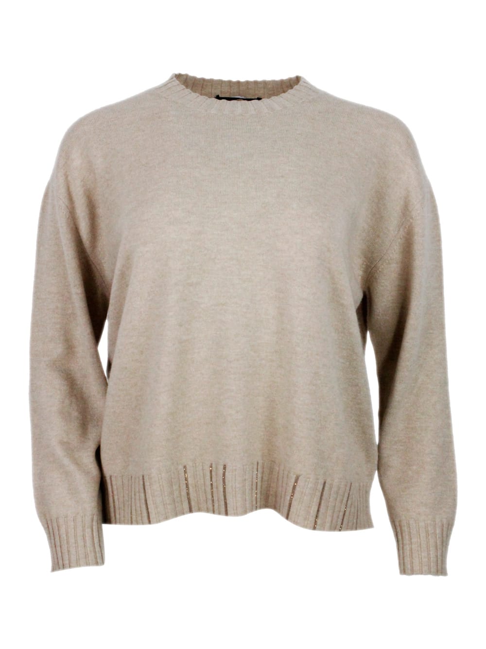 Fabiana Filippi Sweater In Neutral