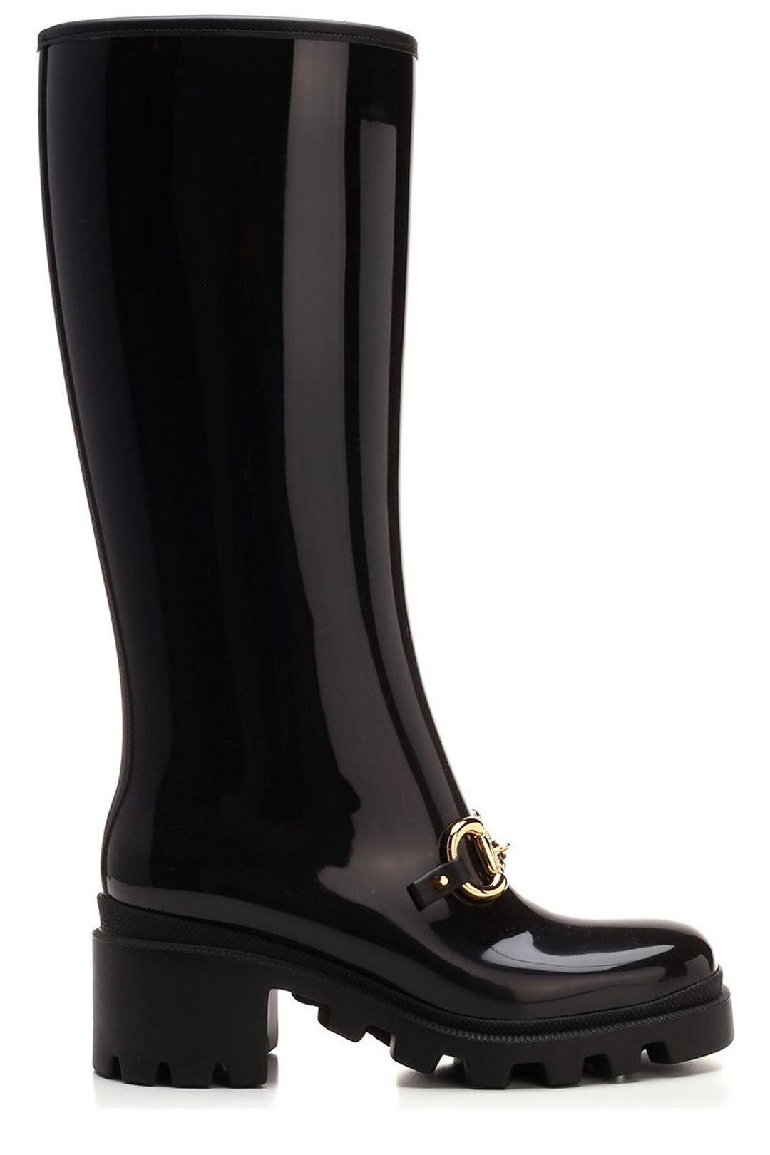 Gucci Horsebit Knee-high Boots