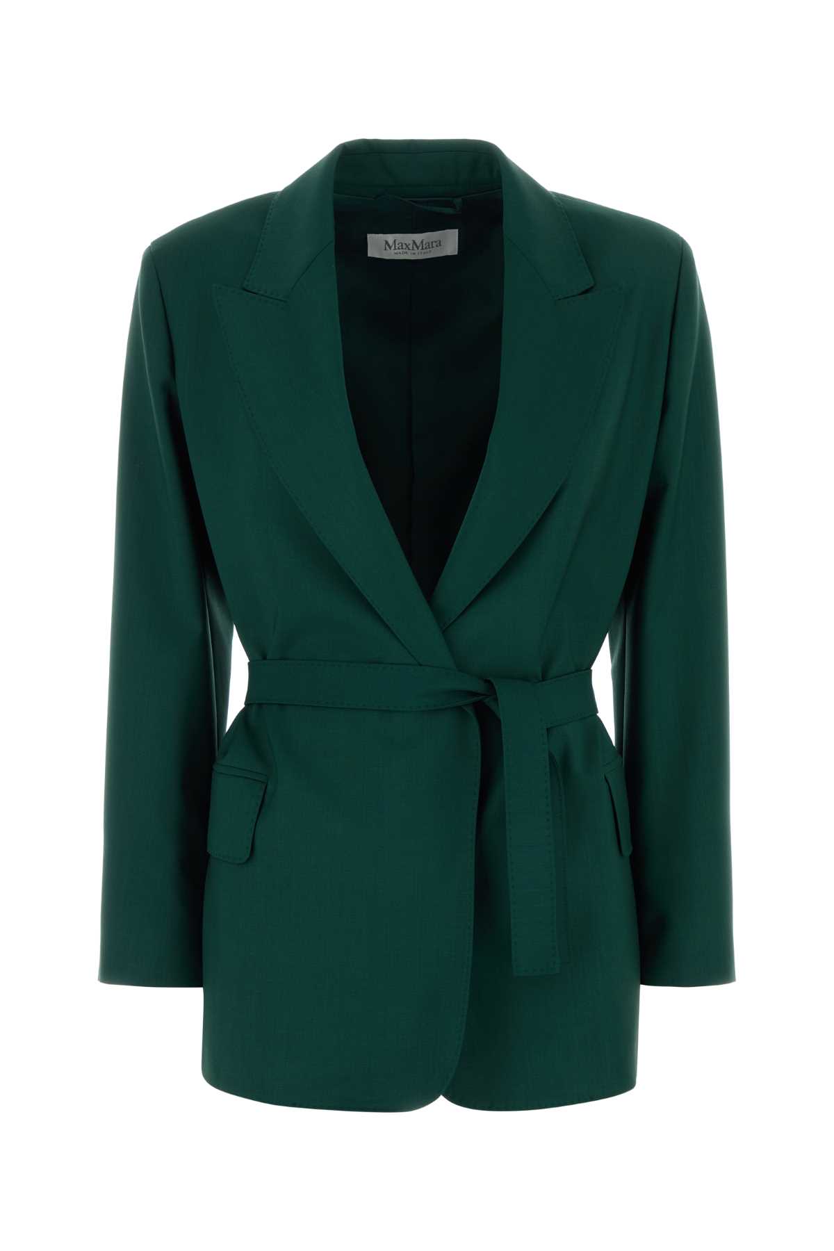 Dark Green Wool Talento Blazer