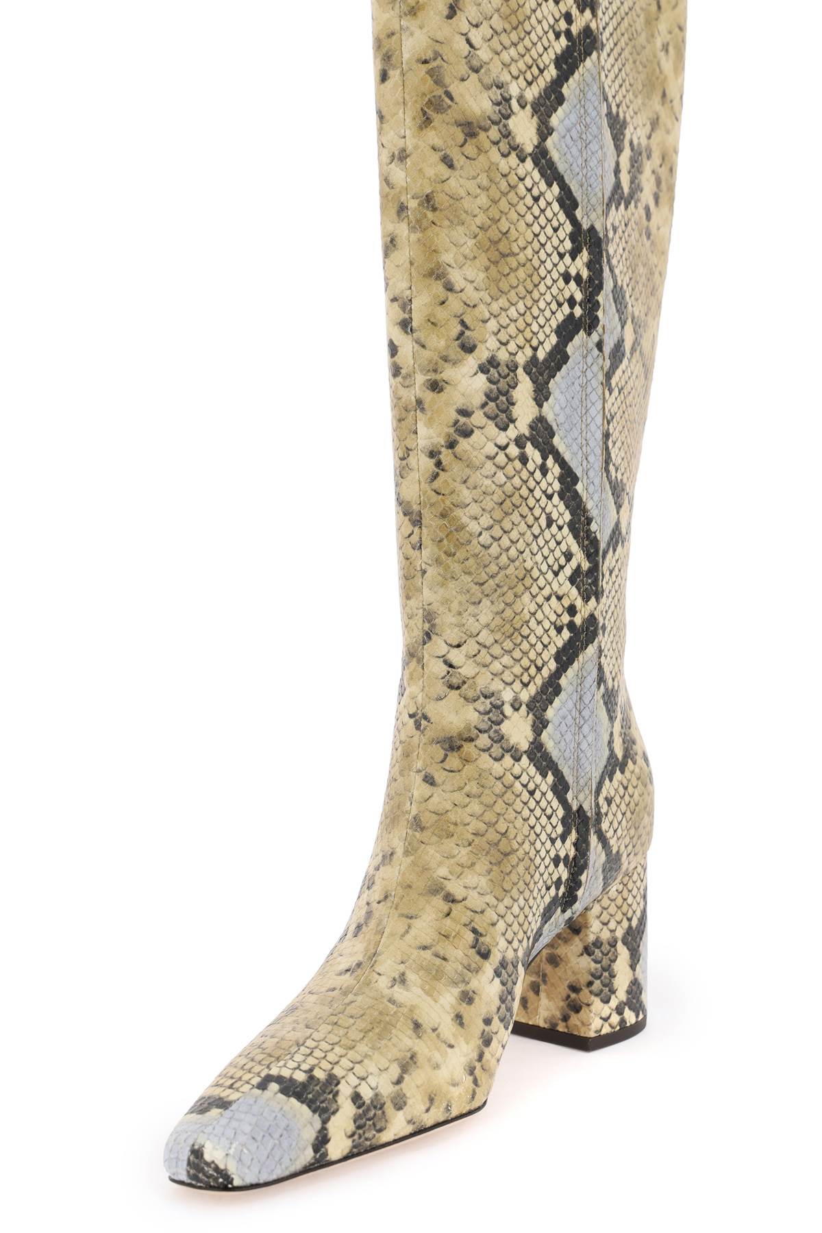 Shop Tory Burch Banana Boots In Washed Lavender (beige)