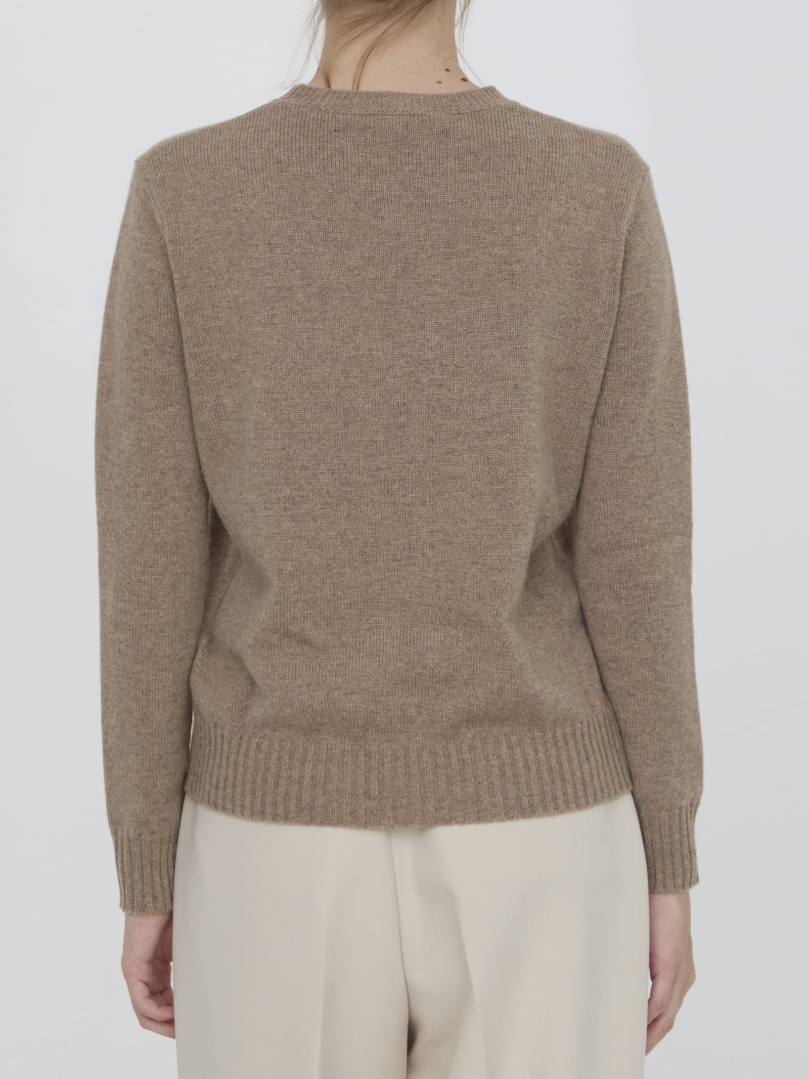 Shop Max Mara Viglio Jumper In Beige