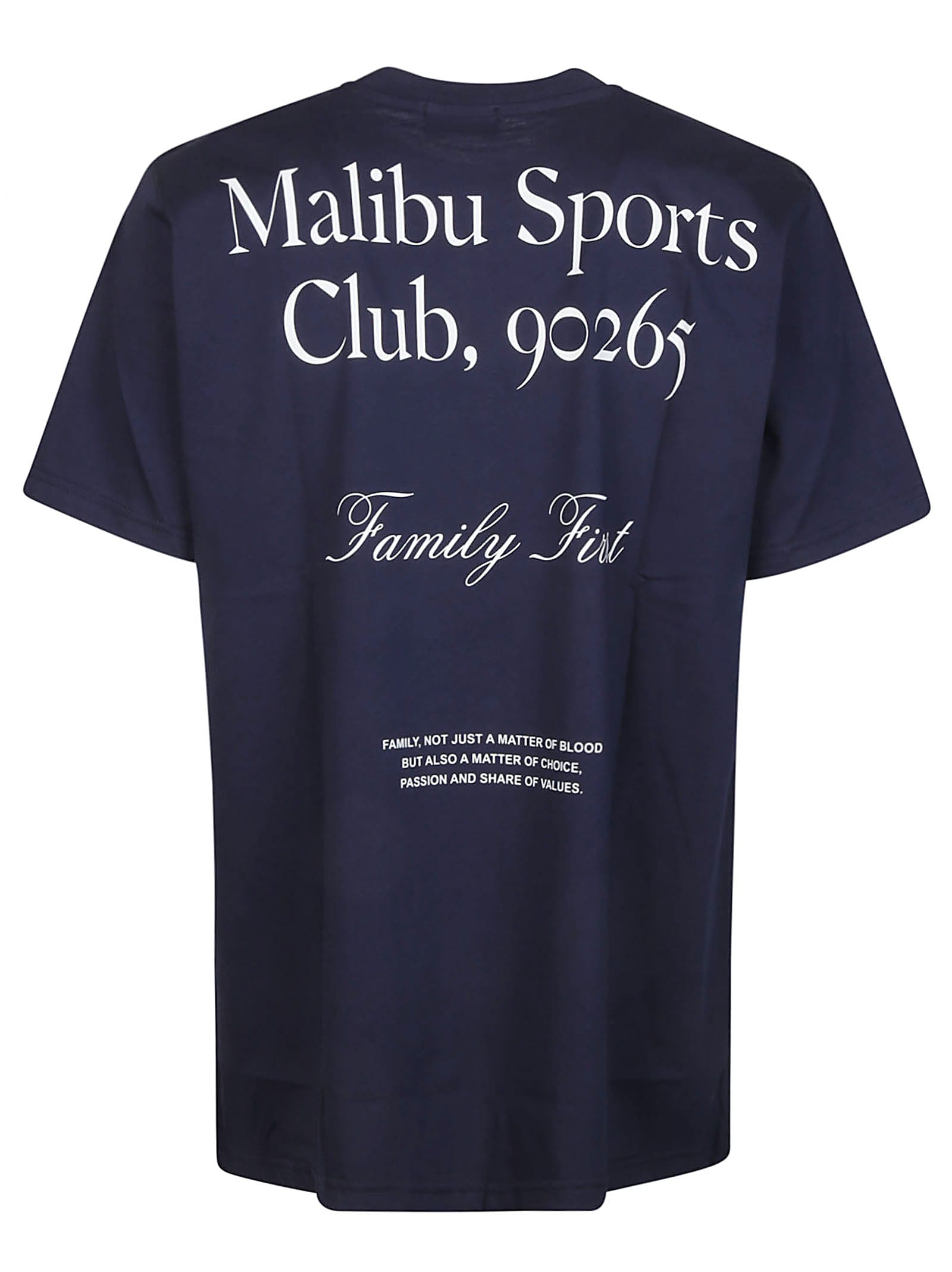 Shop Family First Milano Malibu T-shirt In Dark Blue