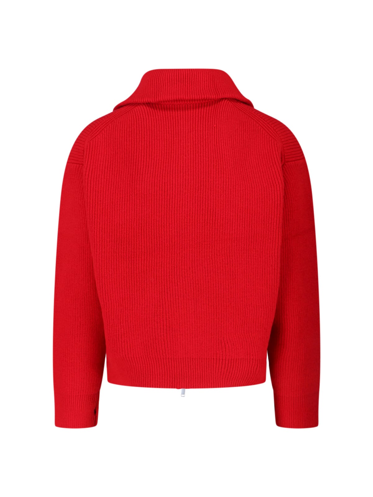 Studio Nicholson Sandos Zip Sweater In Red