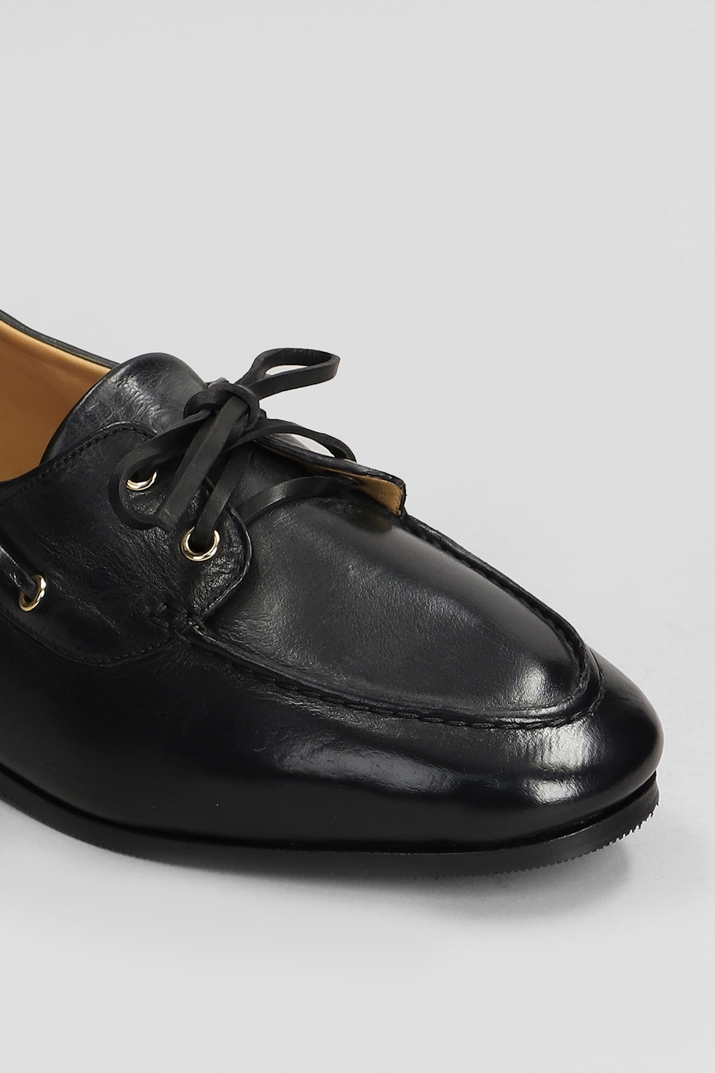 Bally Pathy Sneakers In Black Leather In Black