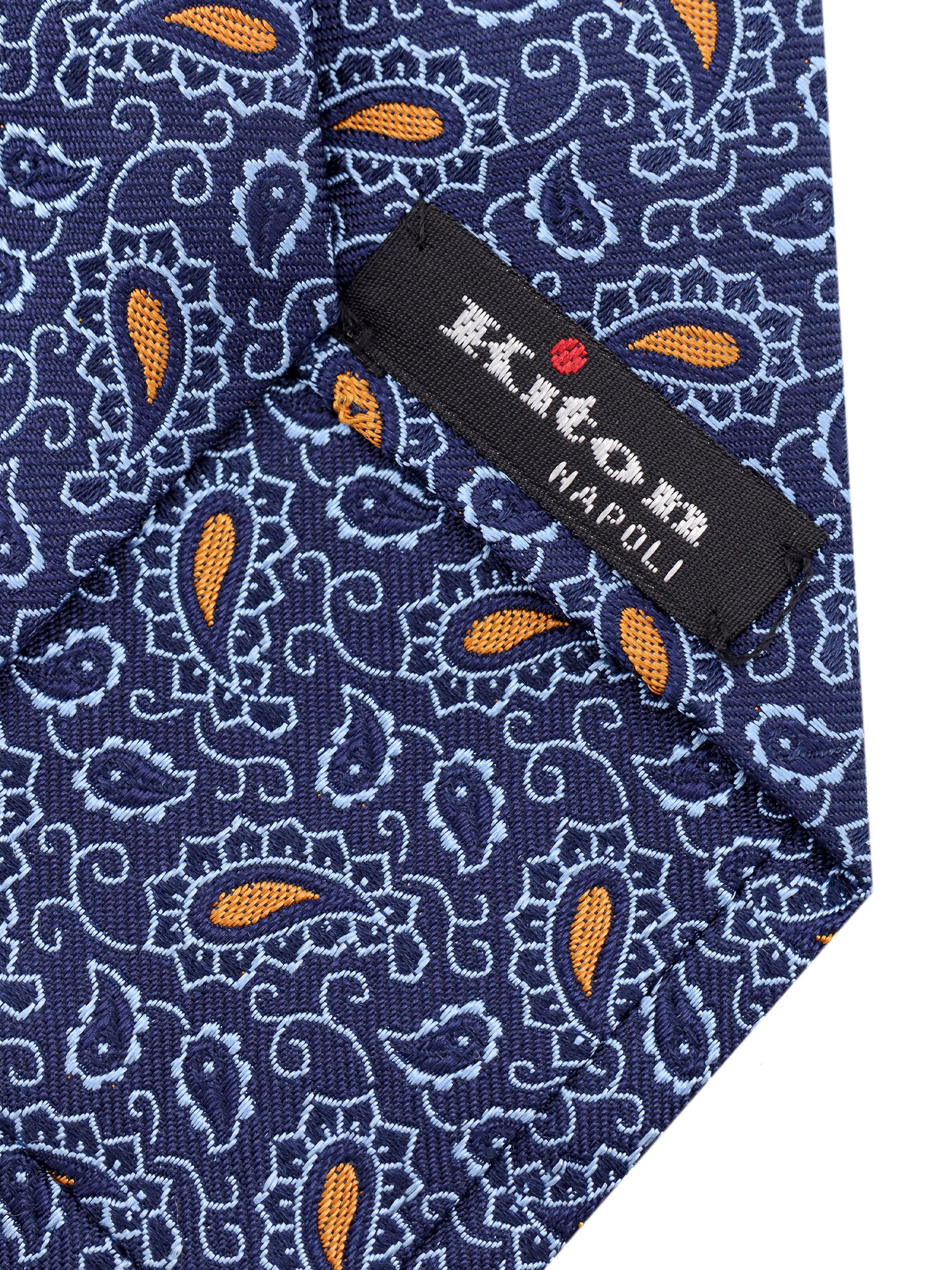 Shop Kiton Tie In Blue