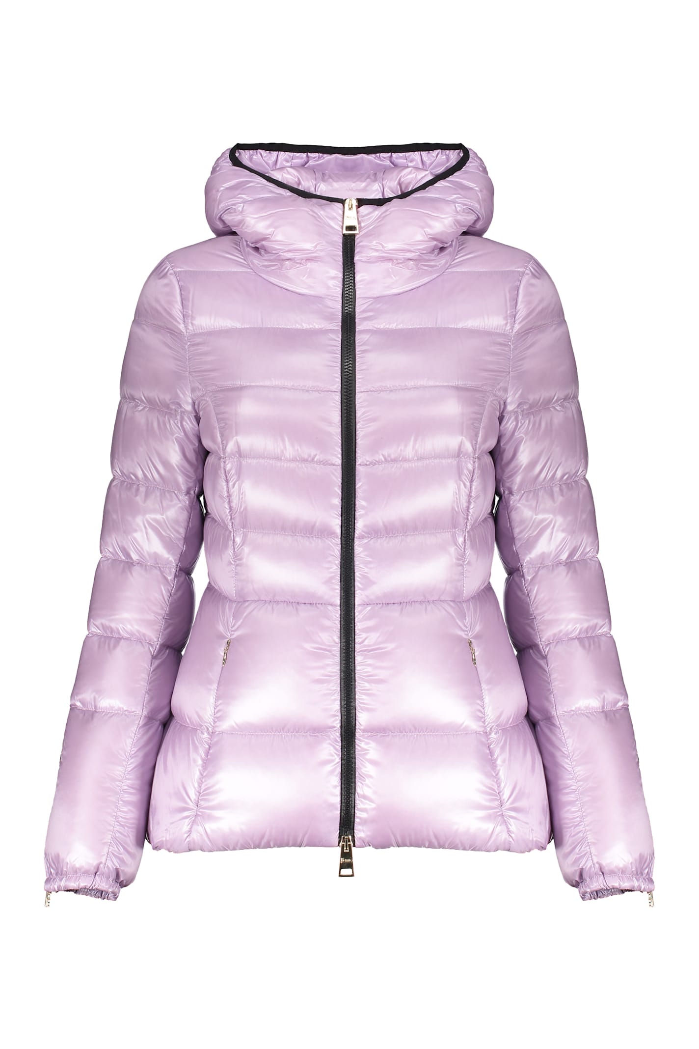 Herno Lightweight Lilac Jacket With Hood In Purple