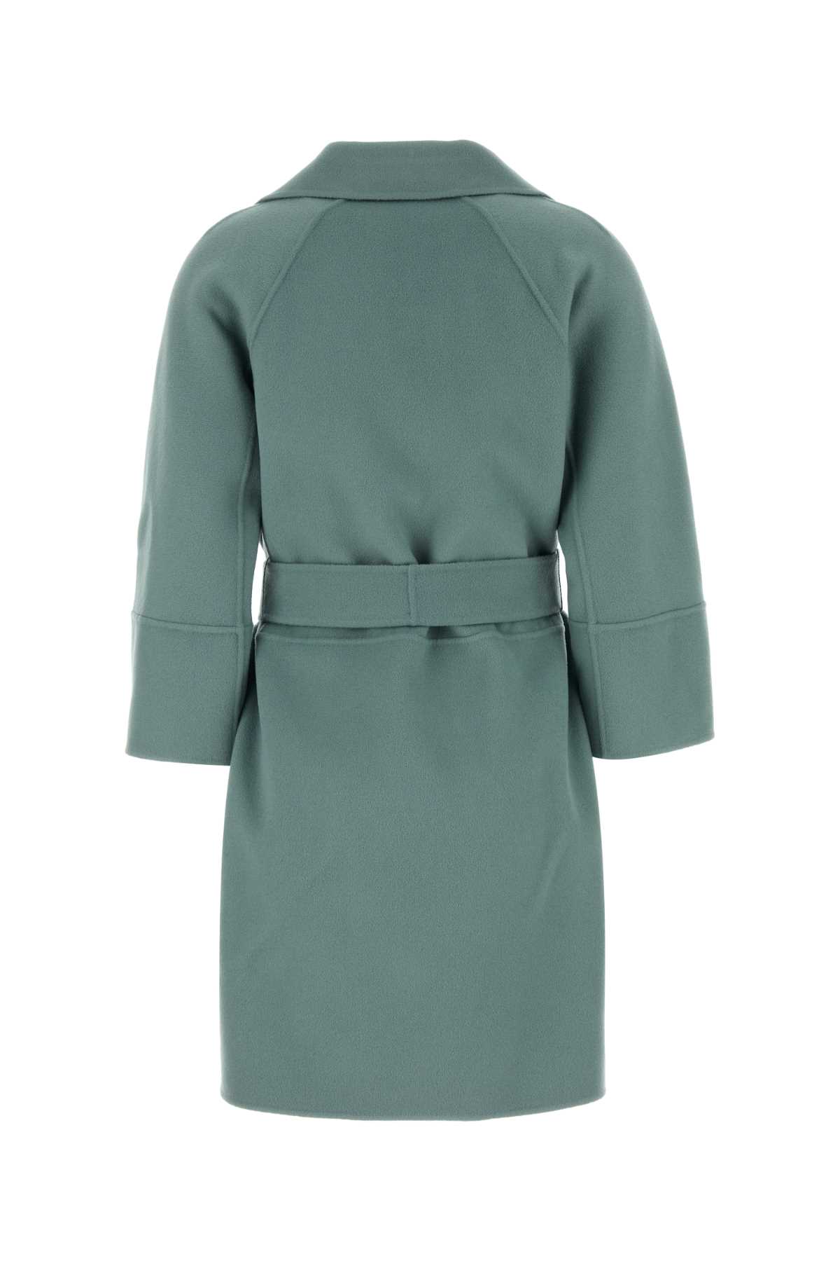 's Max Mara Light Blue Wool Arona Coat In Blue