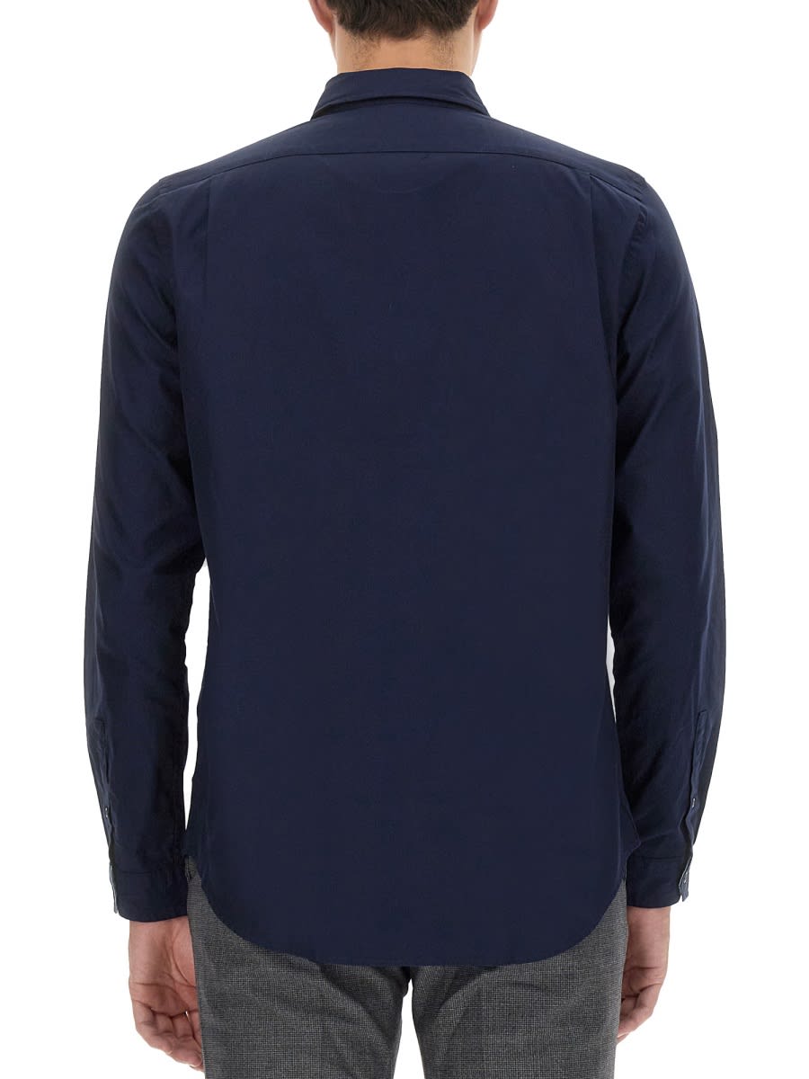 Shop Ps By Paul Smith Regular Fit Shirt In Blue