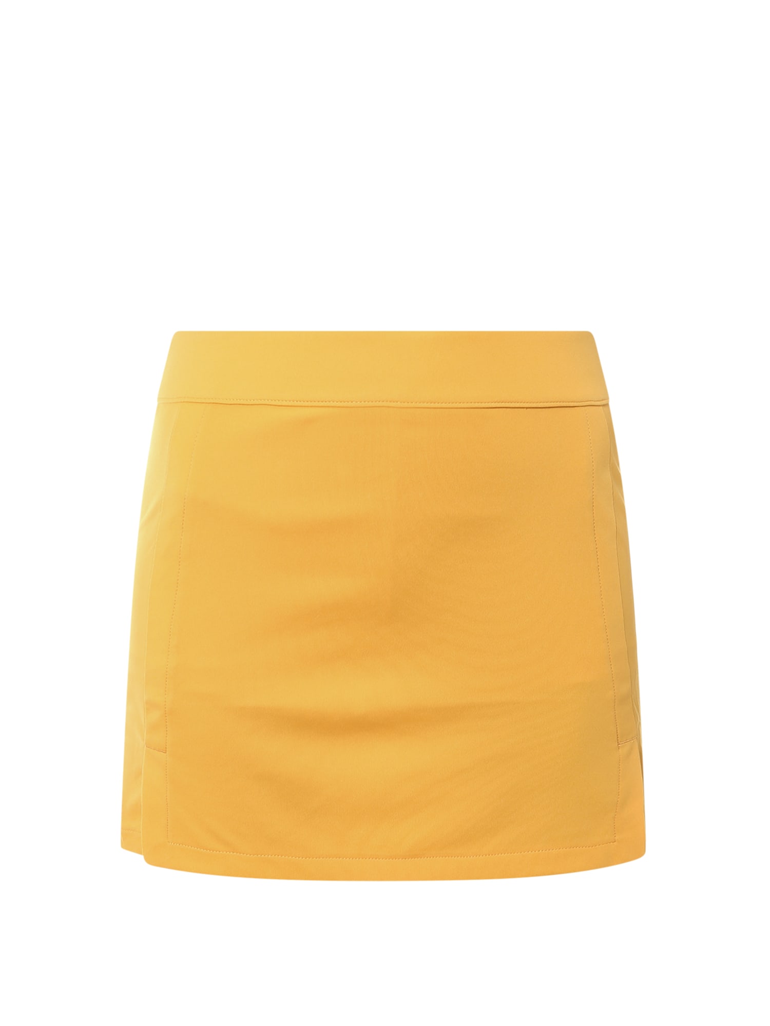 Shop J. Lindeberg Amelie Skirt In Yellow