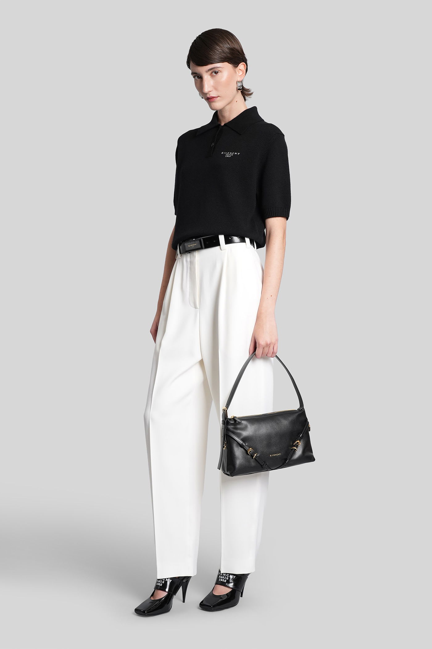 Givenchy Pants In White Wool In White
