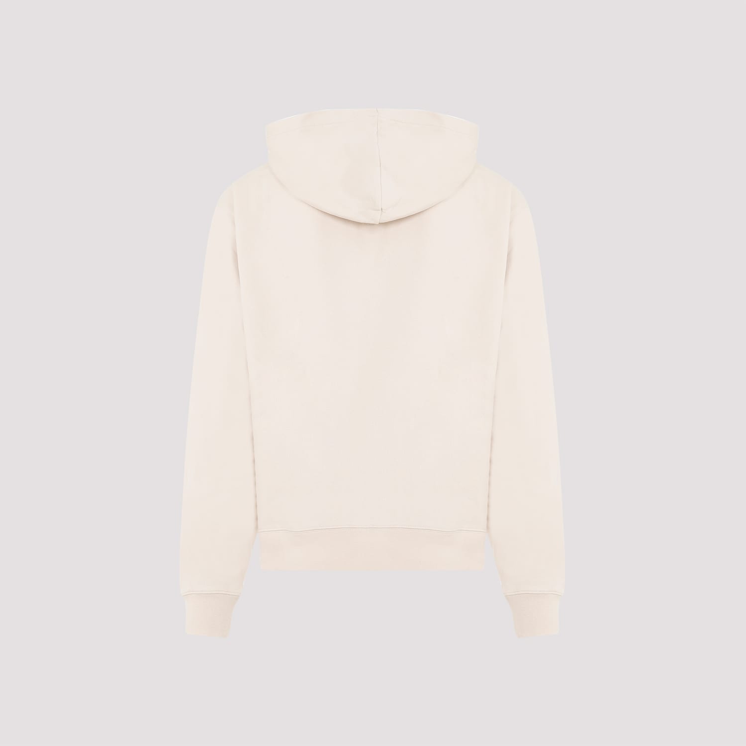 Shop Jacquemus Le Hoodie Gros Grain In Beige