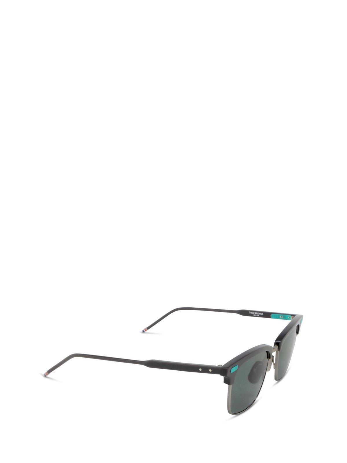 Thom Browne Square Frame Sunglasses In Green