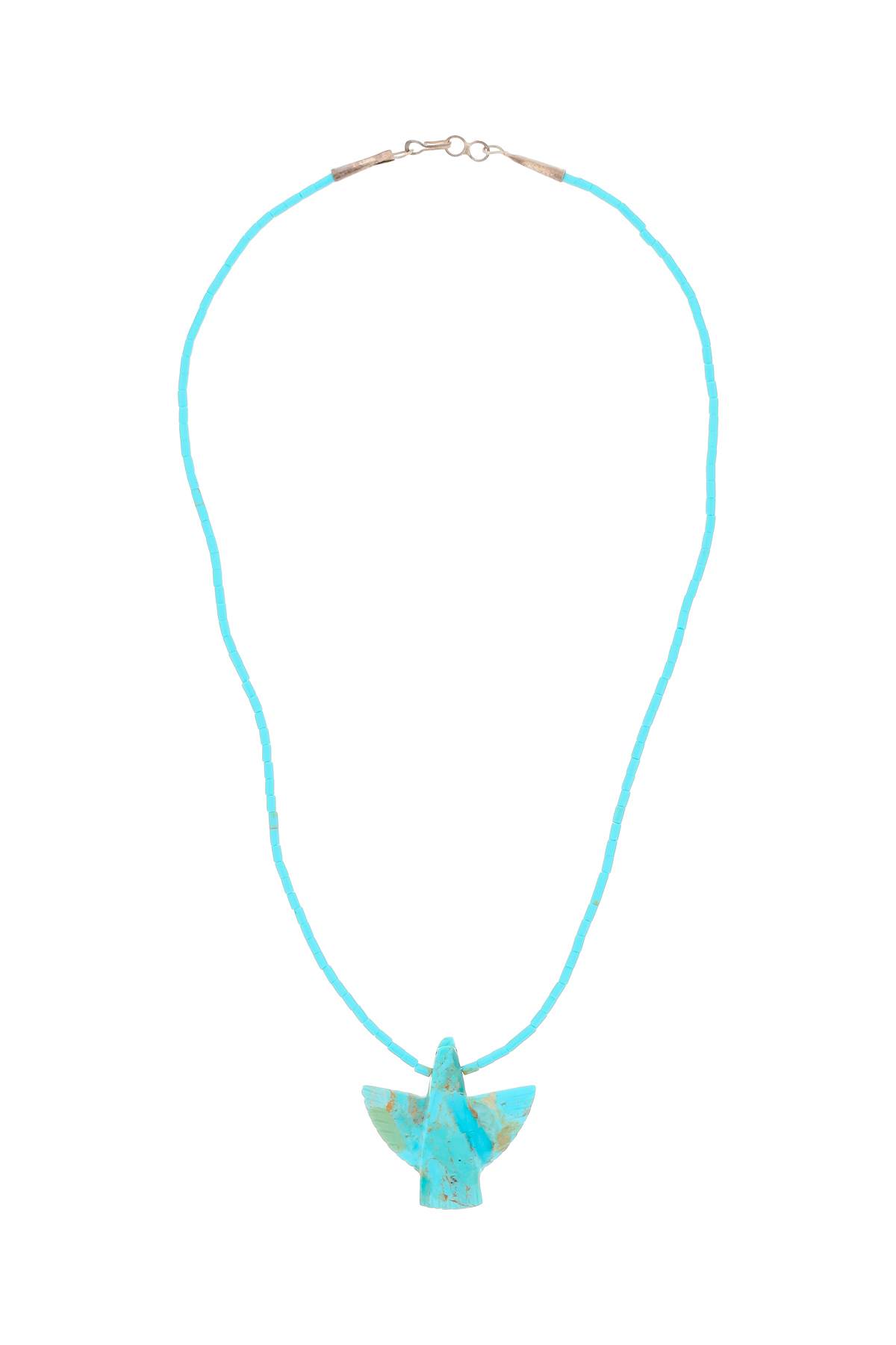 Jessie Western Turquoise Eagle Chocker Necklace