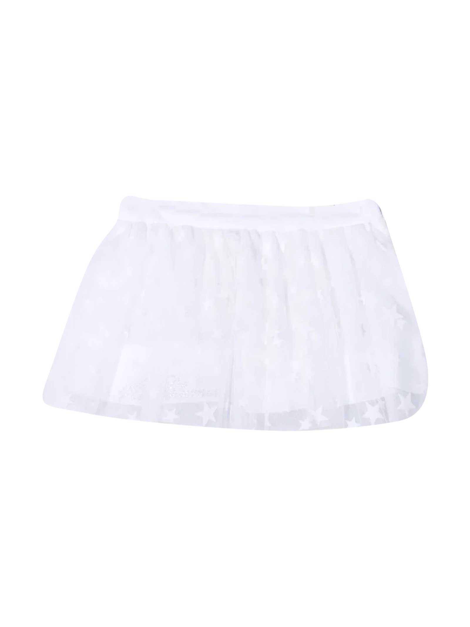 Miss Blumarine White Skirt