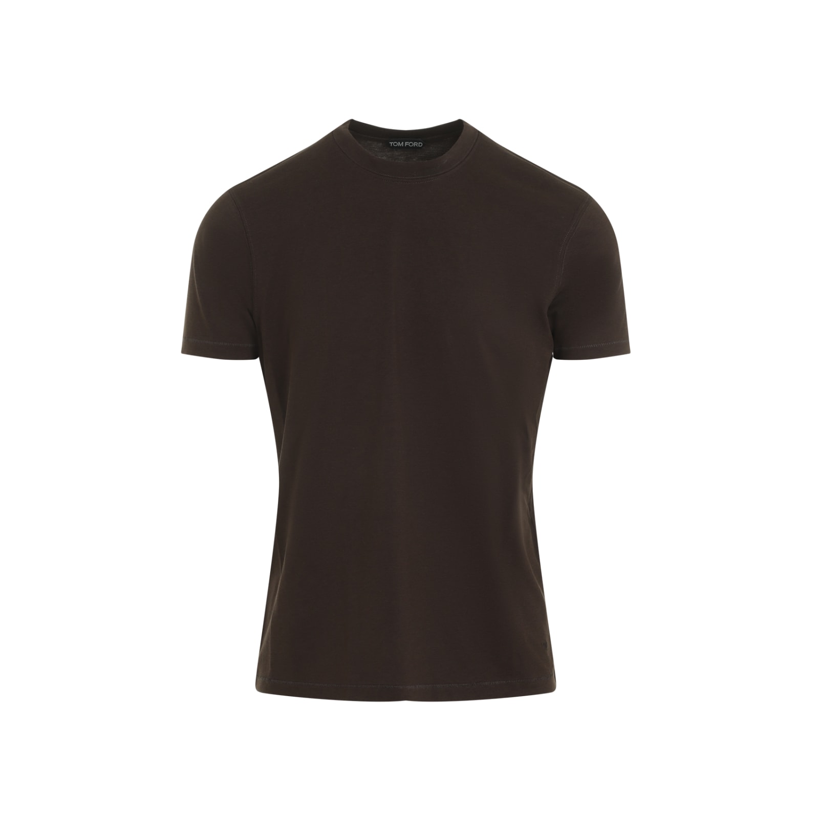 Shop Tom Ford T-shirt In Sable Brown