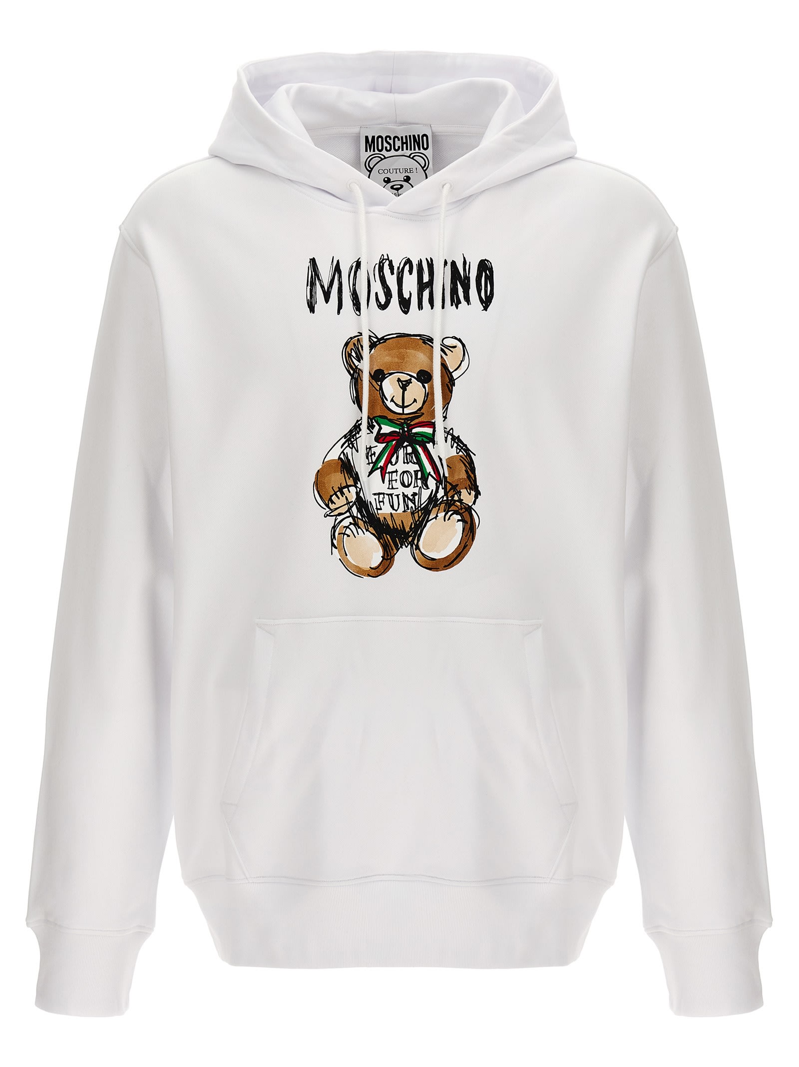 MOSCHINO ARCHIVE TEDDY HOODIE