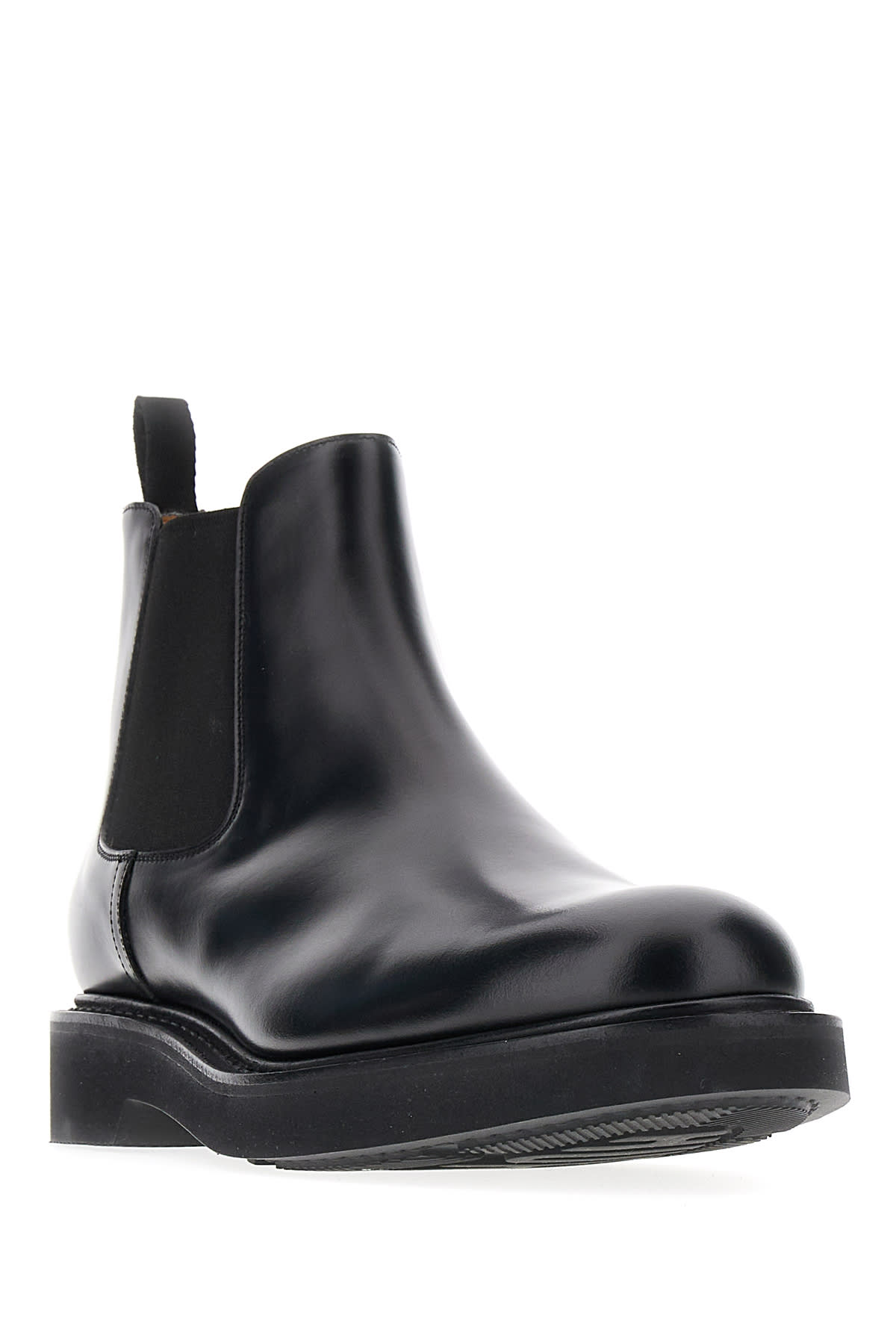 Shop Church's Black Leather Leicester Ankle Boots In F0aab