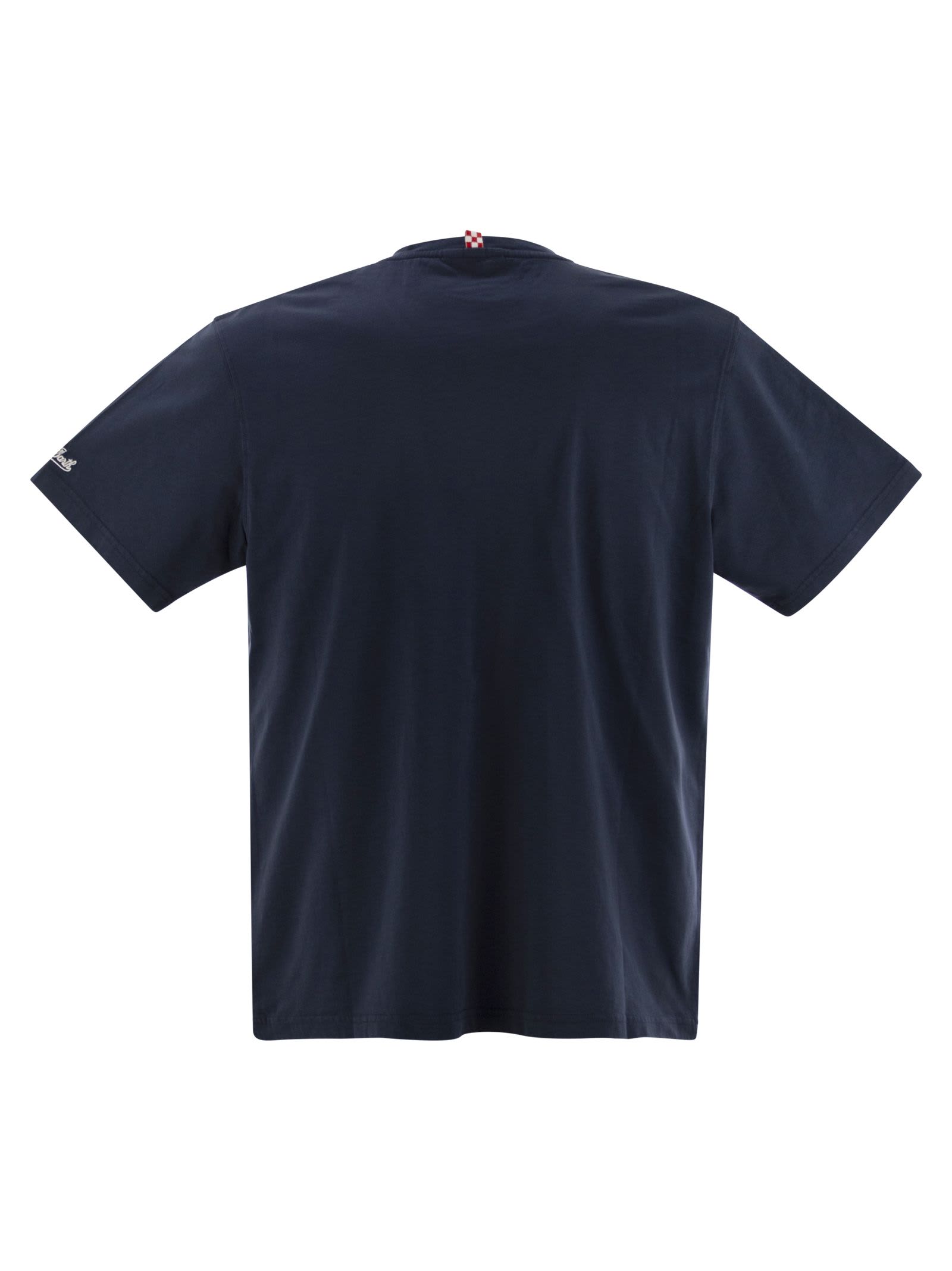 Mc2 Saint Barth T-shirt With Chest Print