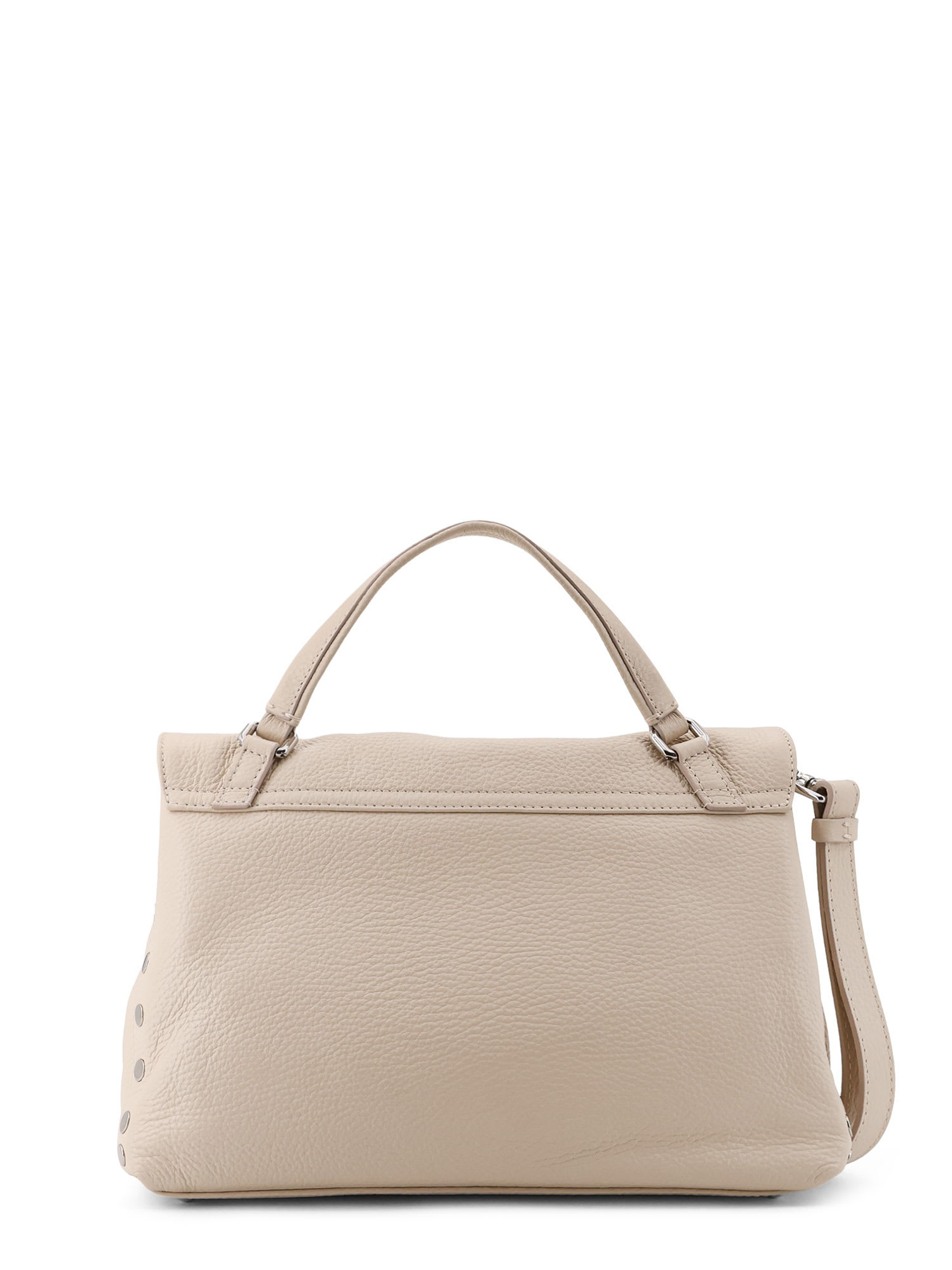 Zanellato Postina S Leather Crossbody Bag In Neutral