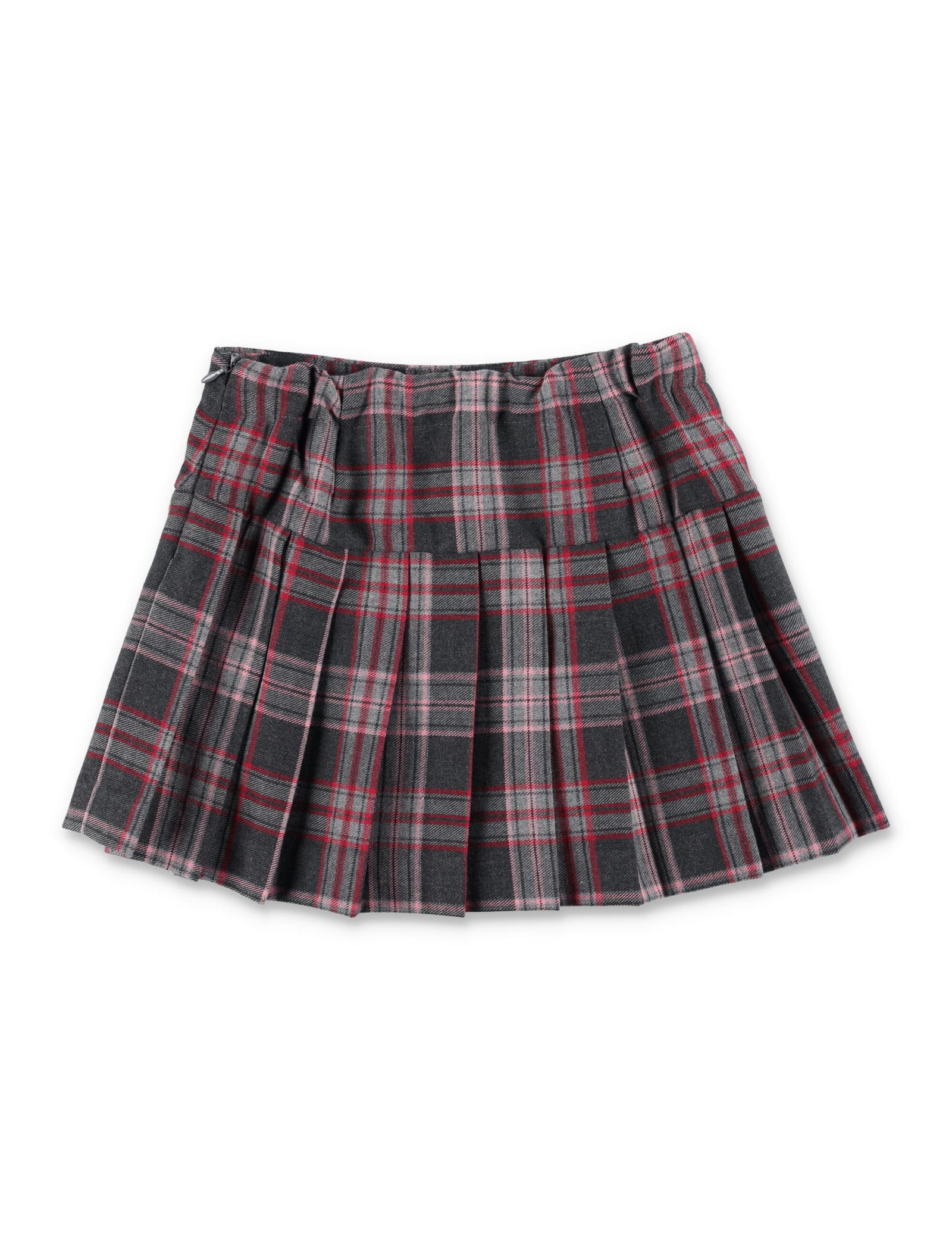 Shop Il Gufo Check Skirt