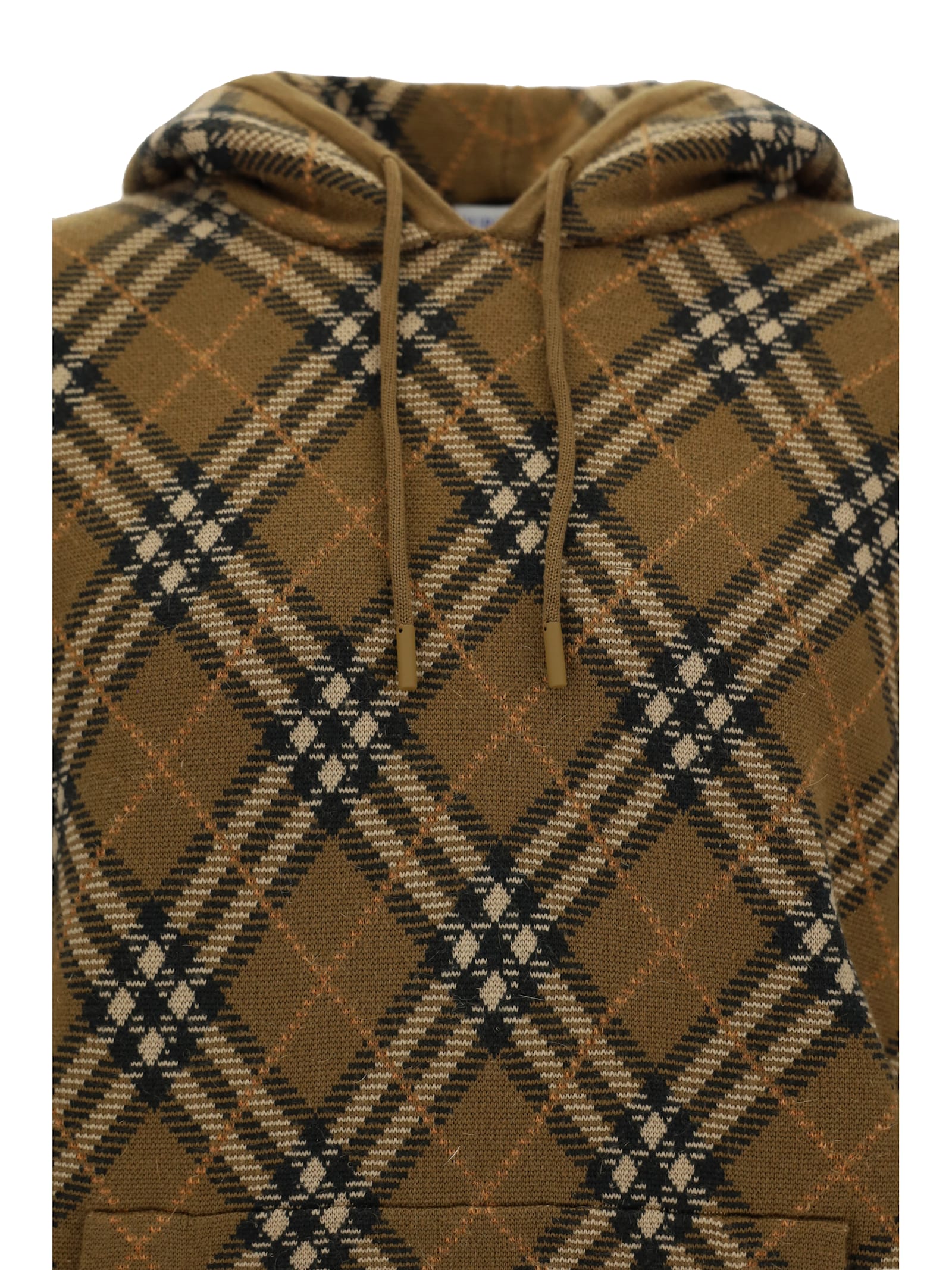 Shop Burberry Sweater In Shrew Ip Check