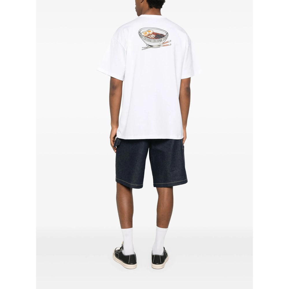Converse Graphic-print T-shirt In White