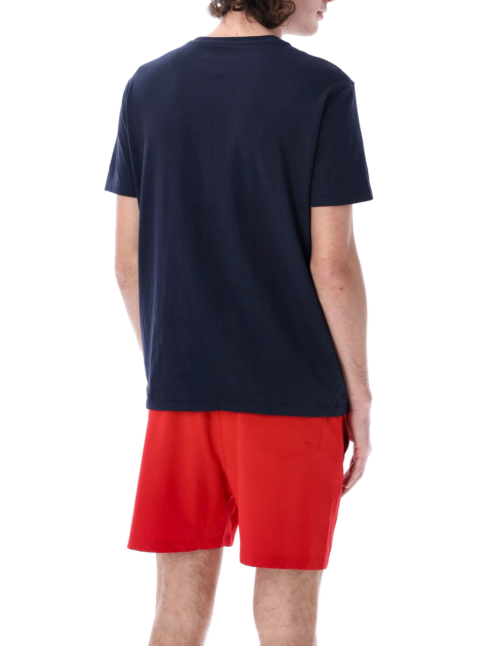 Polo Ralph Lauren Classic Fit Heavyweight Jersey T-shirt In Blue