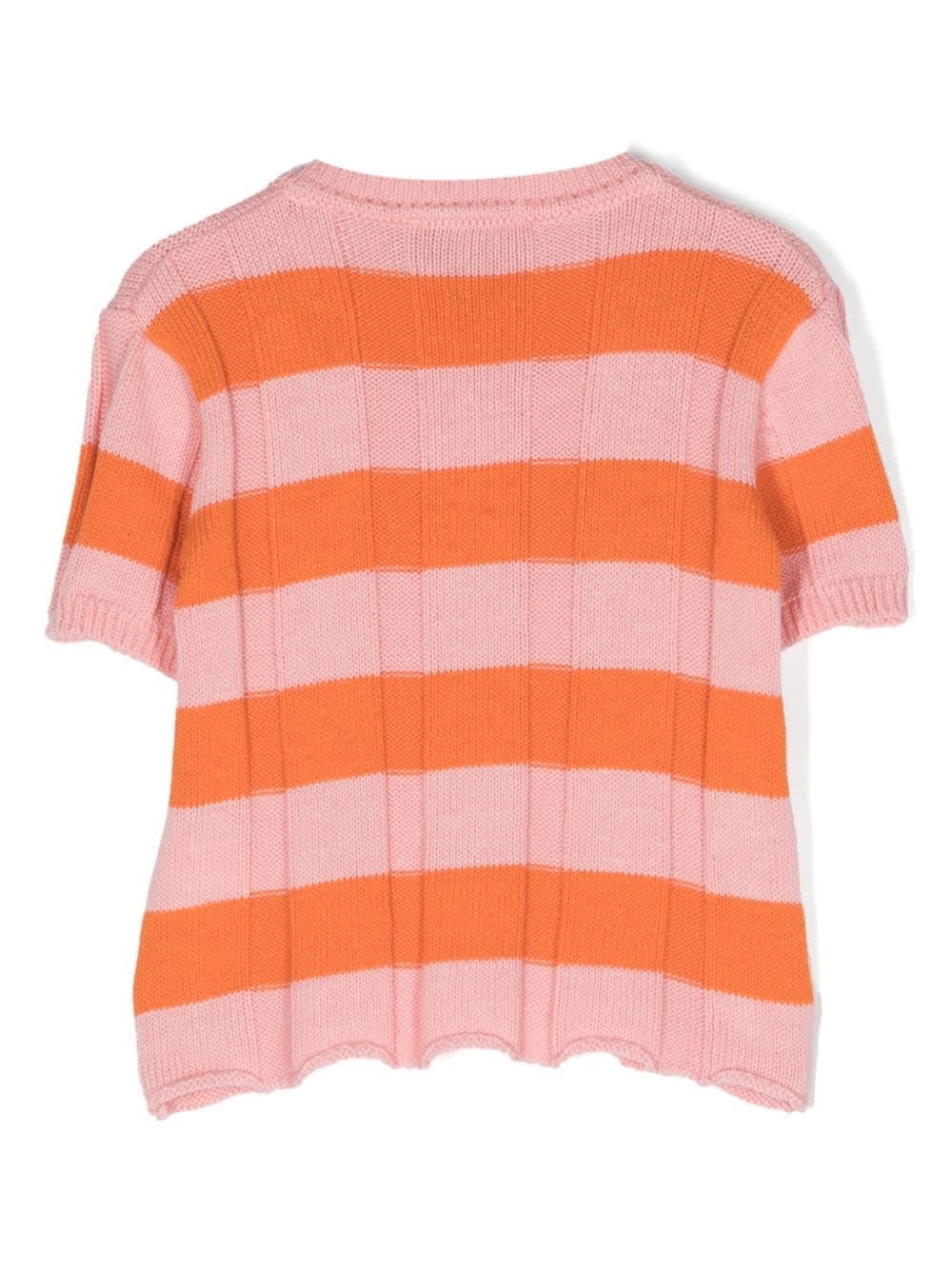 Shop Mimisol T-shirt Con Applicazione In Orange