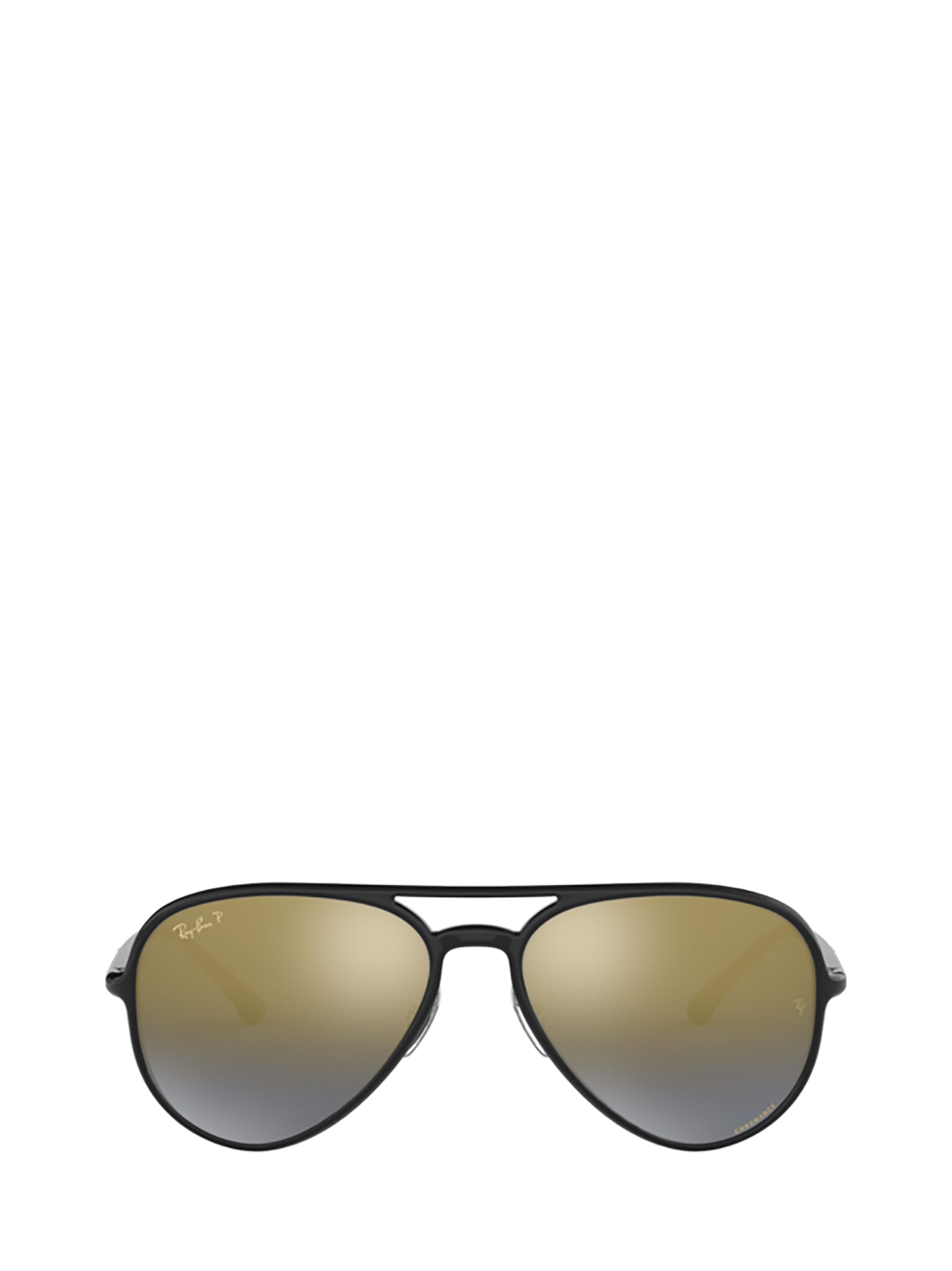 RAY BAN RB4320CH BLACK SUNGLASSES