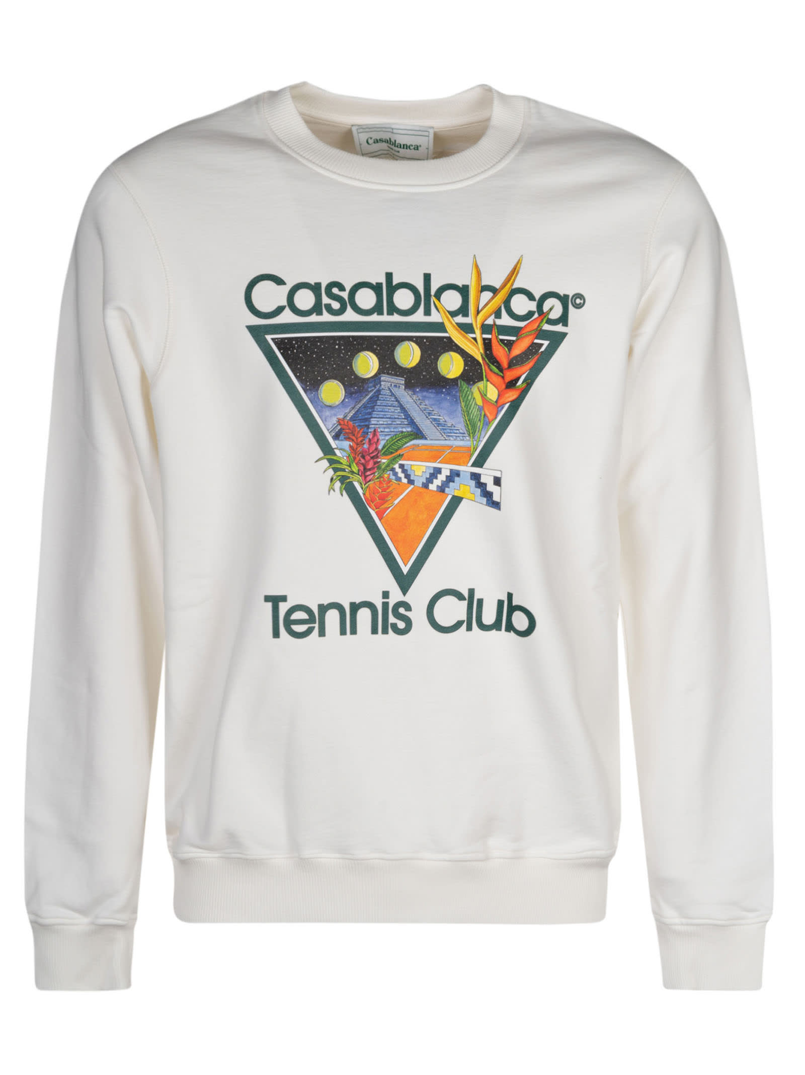 CASABLANCA TENNIS CLUB SWEATSHIRT