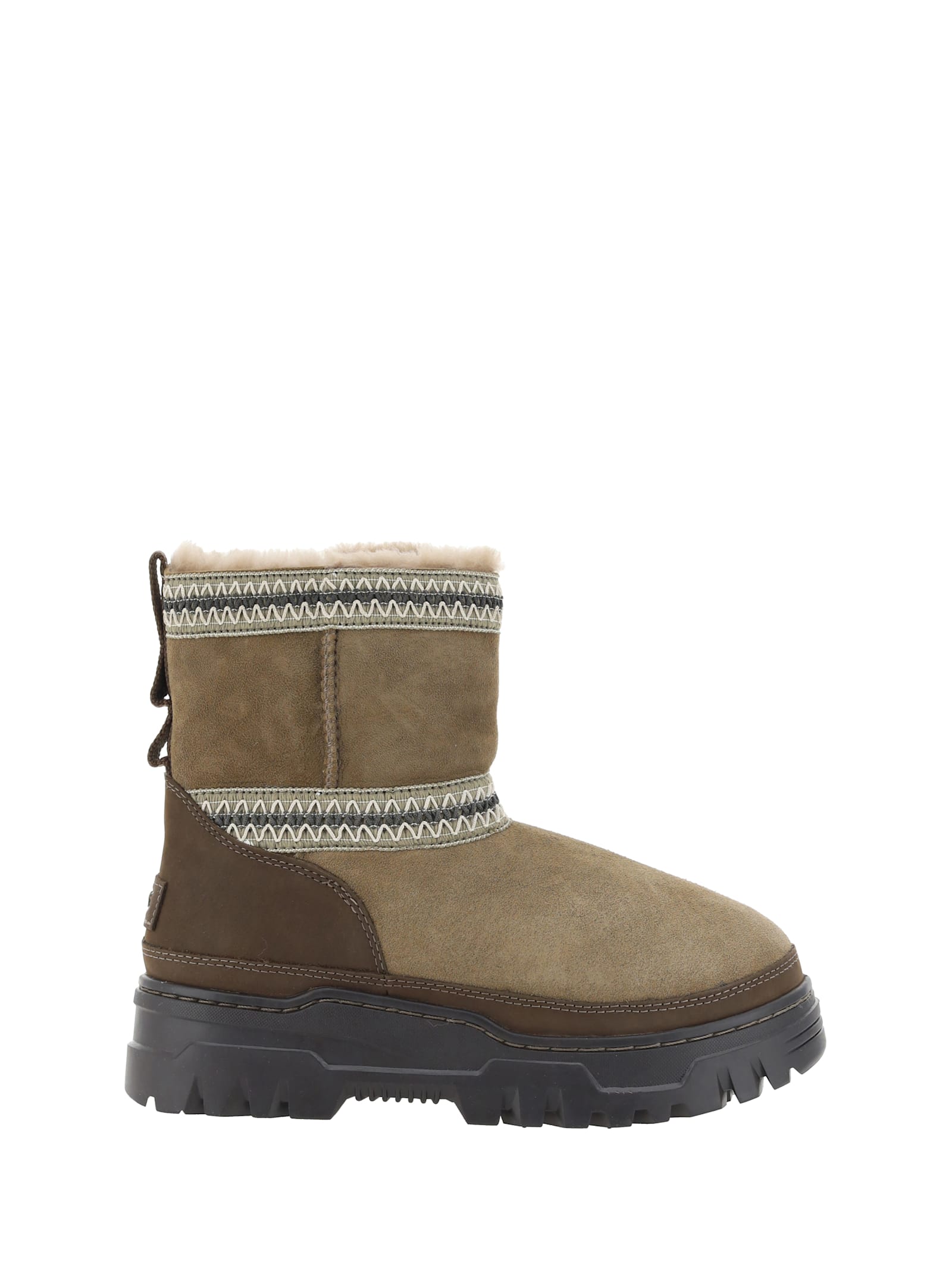 Shop Ugg Mini Trailgazer Boots In Hickory