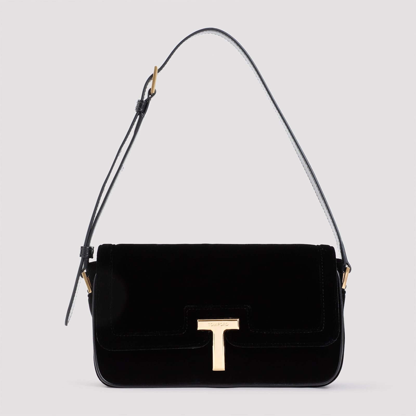 Shop Tom Ford Wallis Shoulder Bag In Black