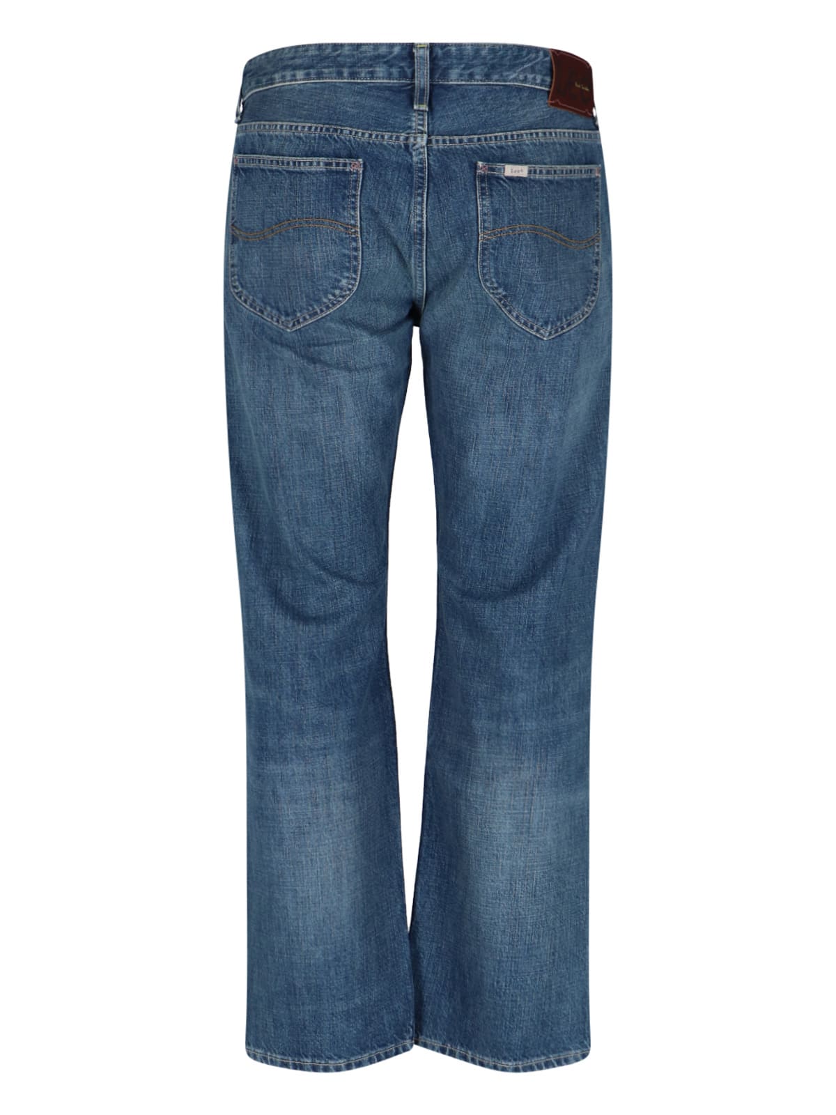 Paul Smith Straight Leg Trousers With Belt Loops