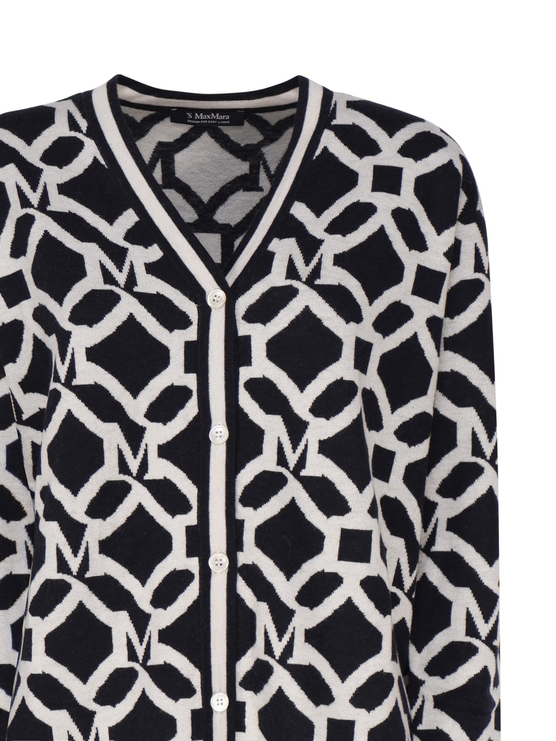 Shop 's Max Mara Maser Cardigan In Wool