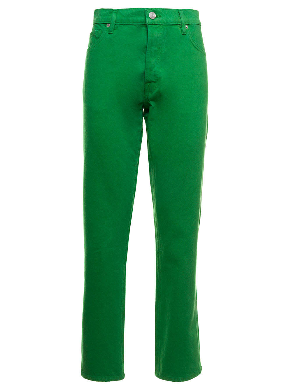Frame Womens Green Denim Jeans