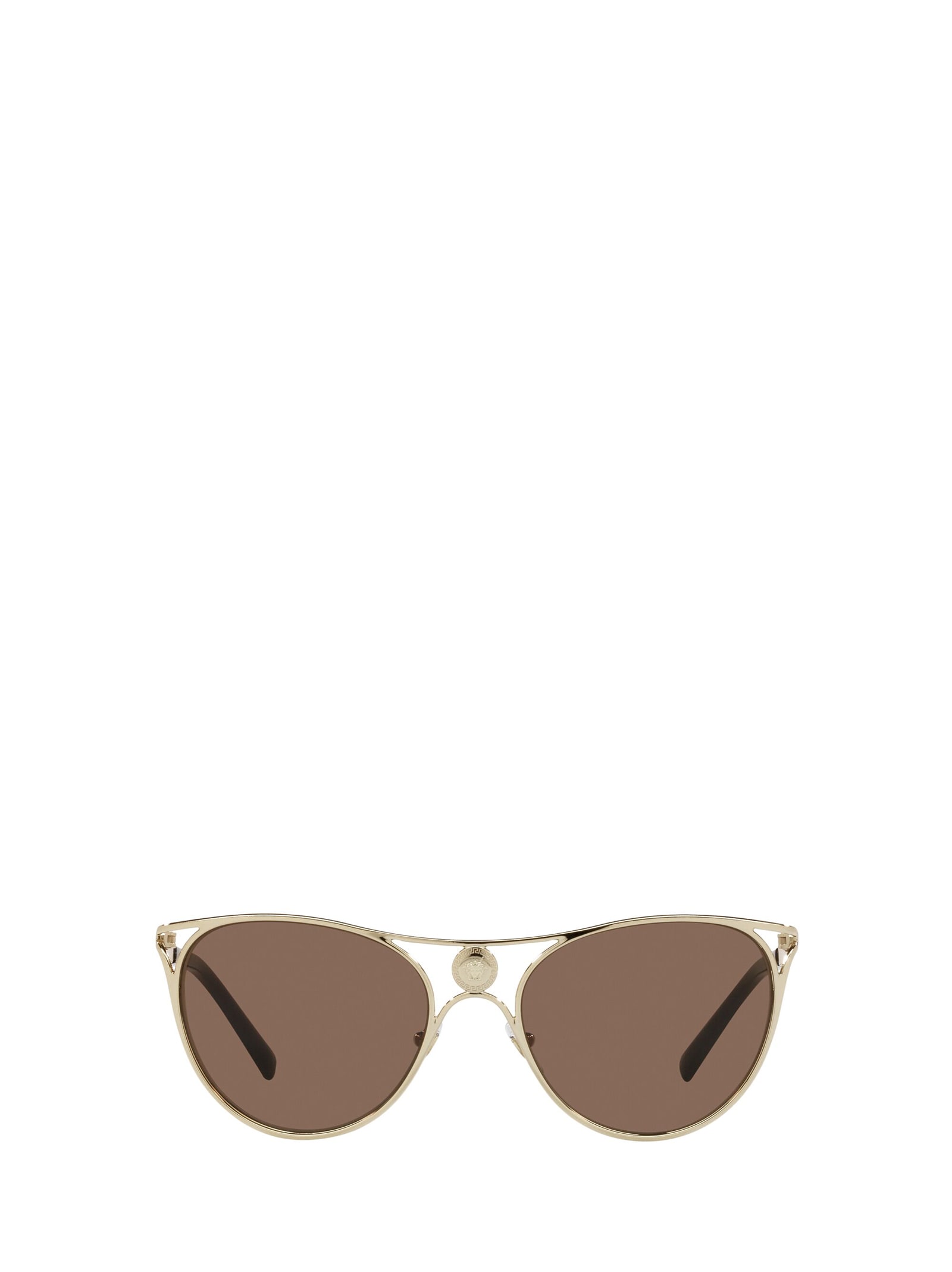 Versace Eyewear Ve2237 Pale Gold Sunglasses