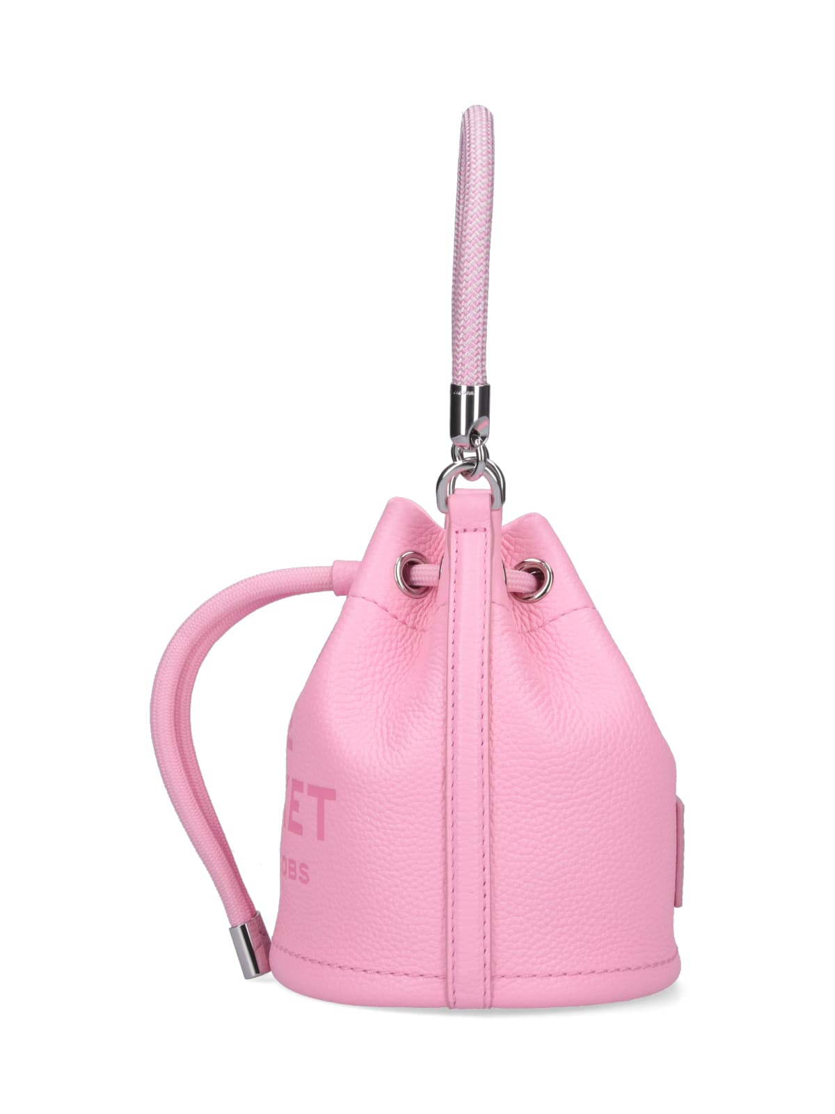 Shop Marc Jacobs Mini Bag The Leather Bucket In Pink